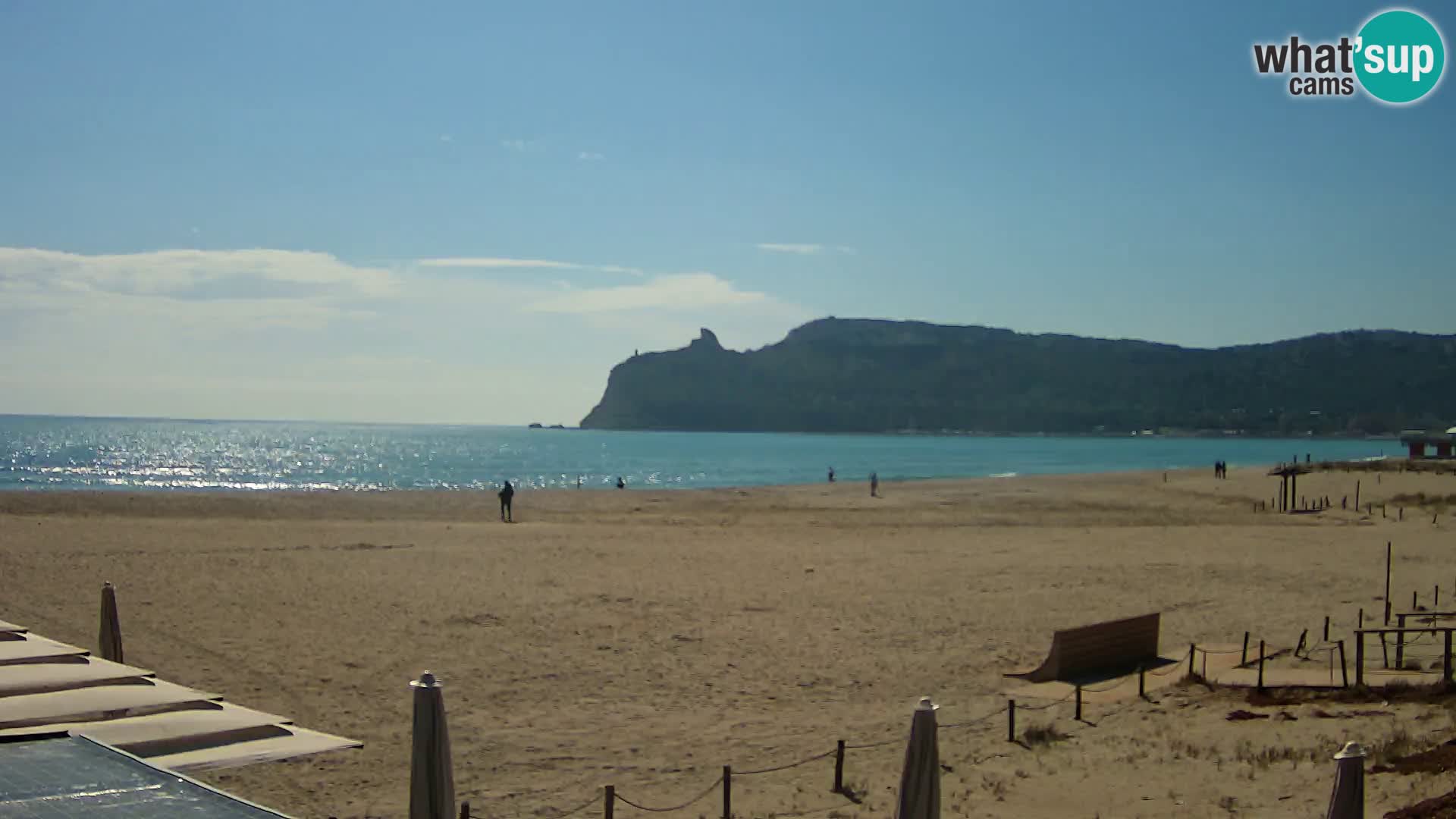 Poetto beach webcam | Cagliari | Sardinia