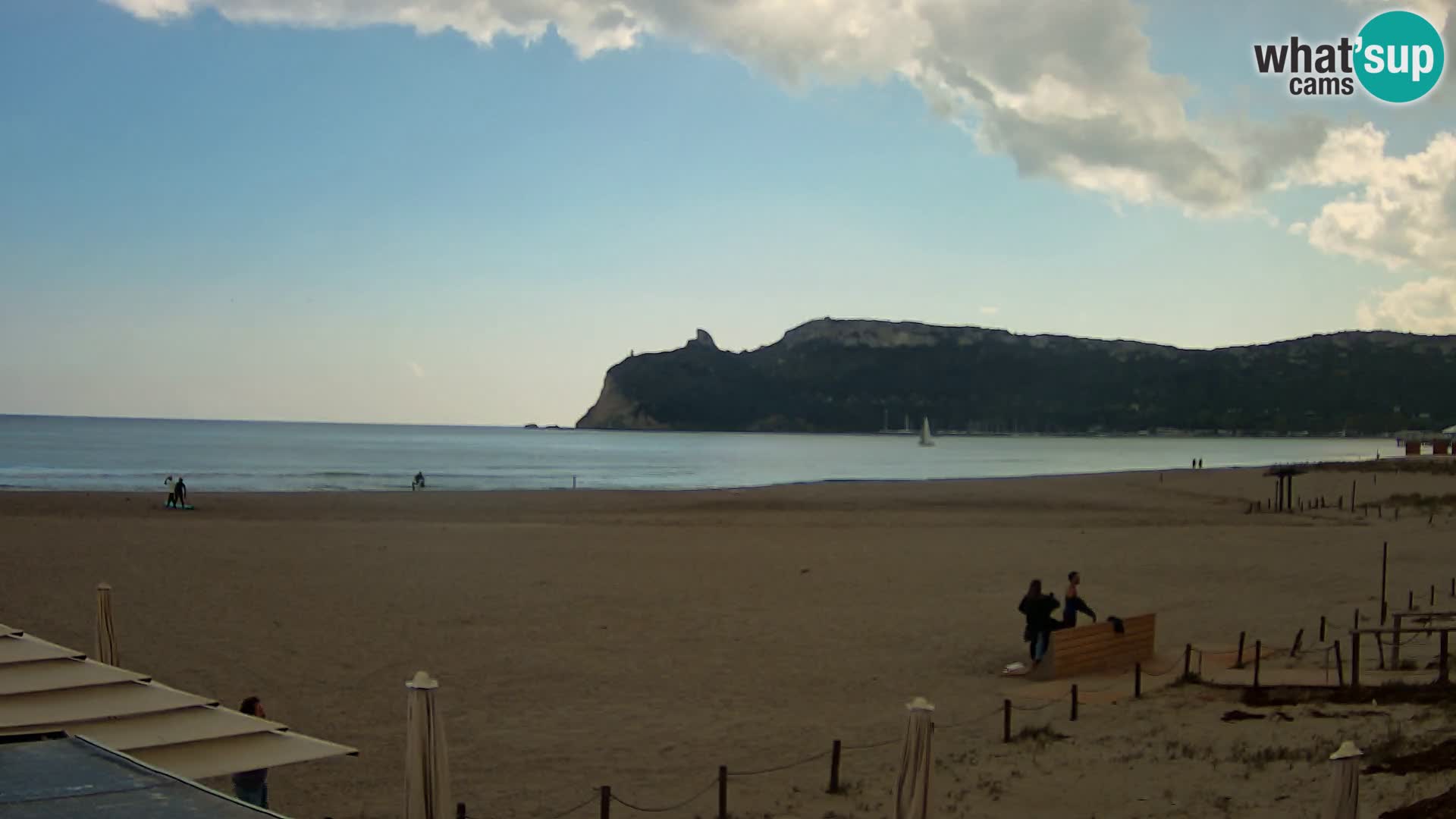 Poetto Strand Webcam | Cagliari | Sardinien
