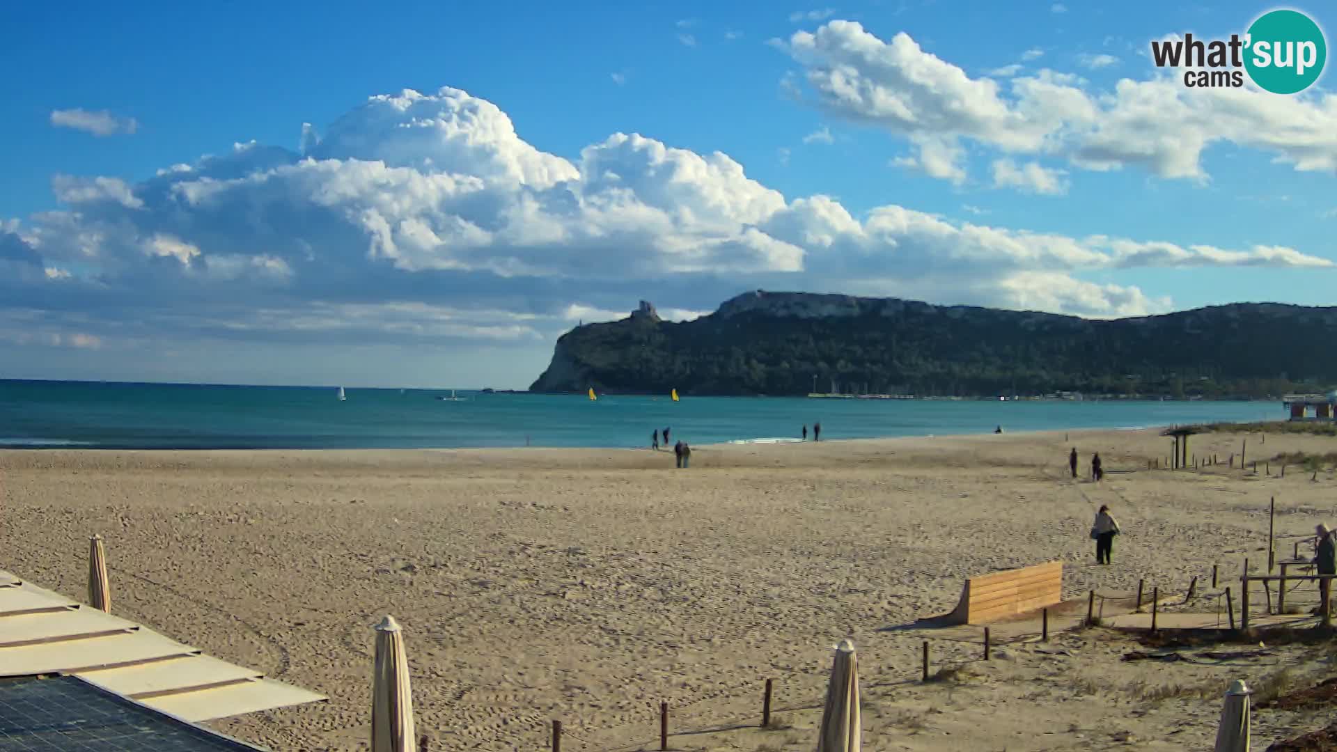 Webcam playa de Poetto | Cagliari | Cerdeña