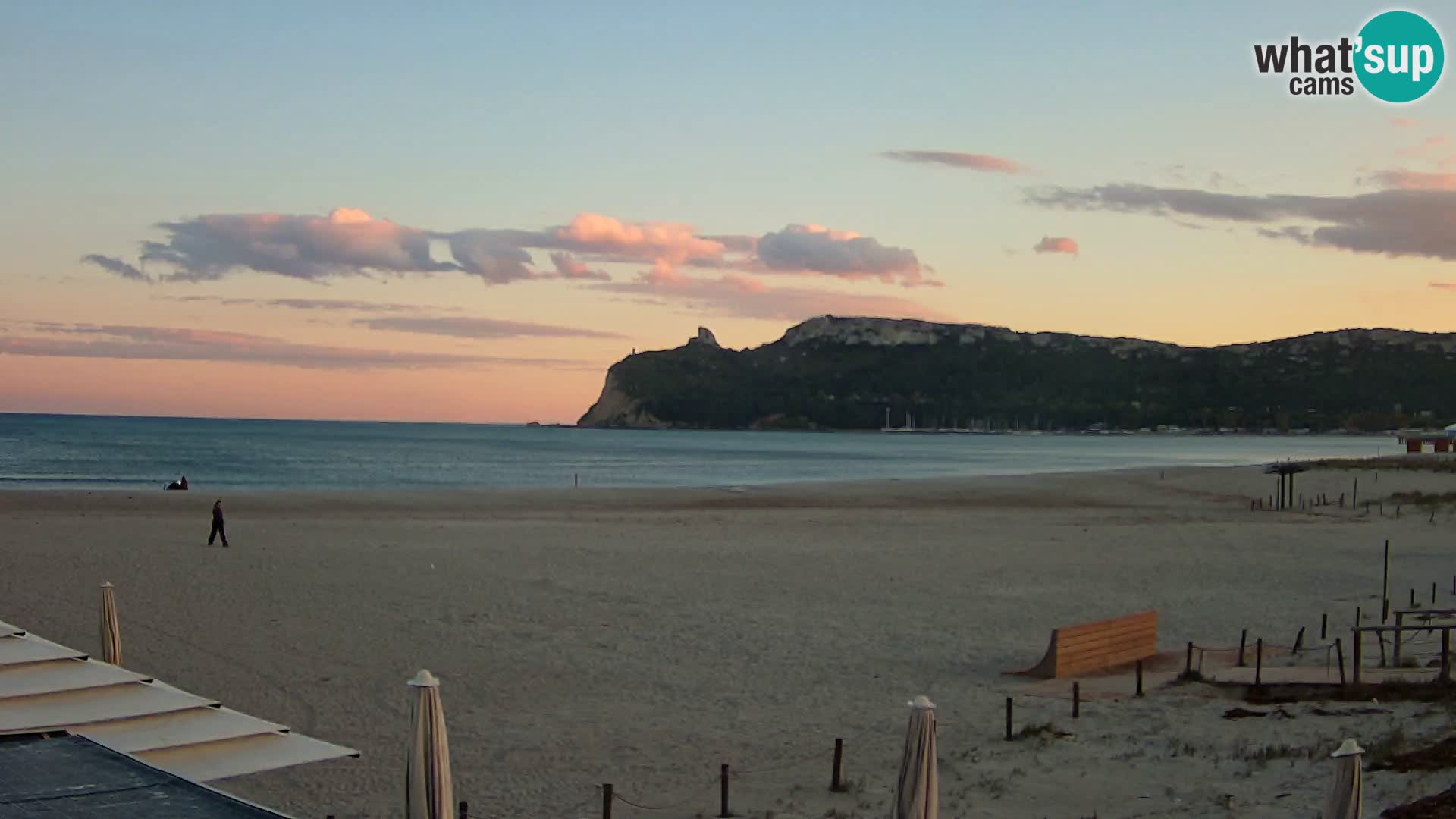 Webcam spiaggia del Poetto | Cagliari | Sardegna