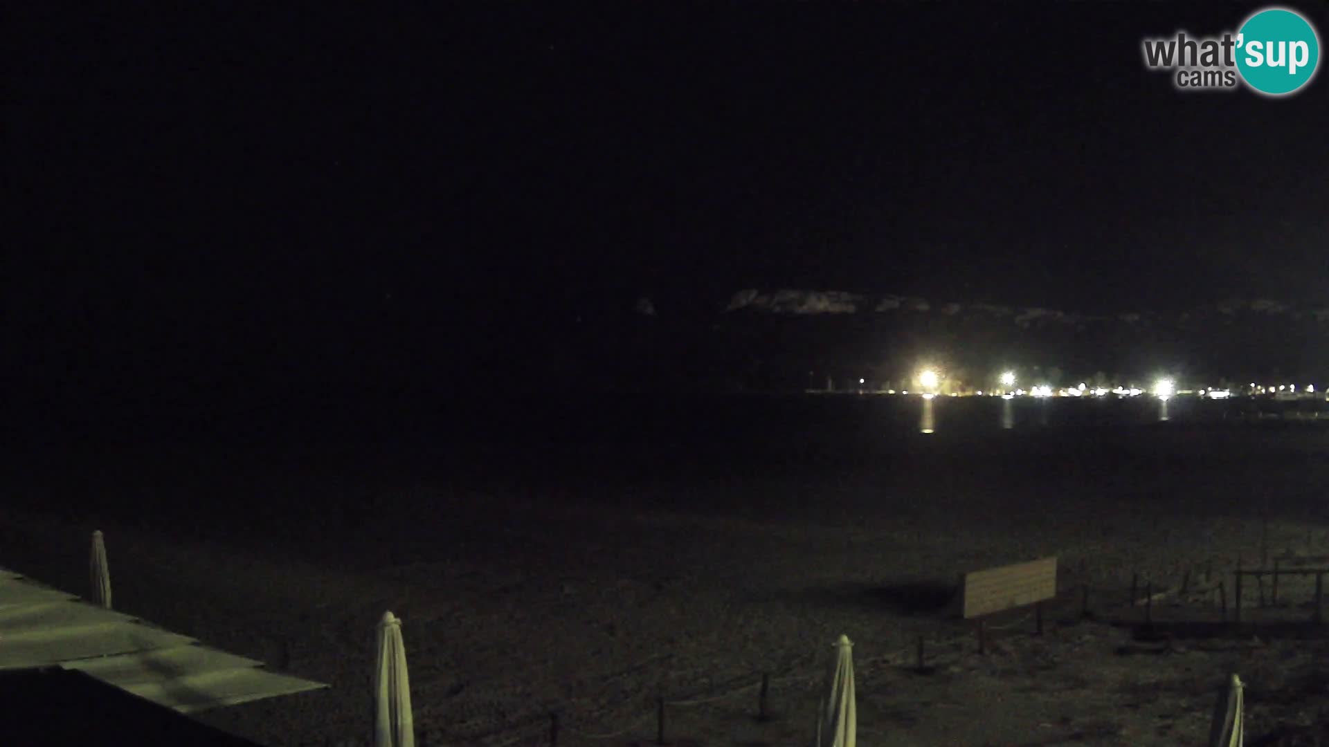Poetto beach webcam | Cagliari | Sardinija