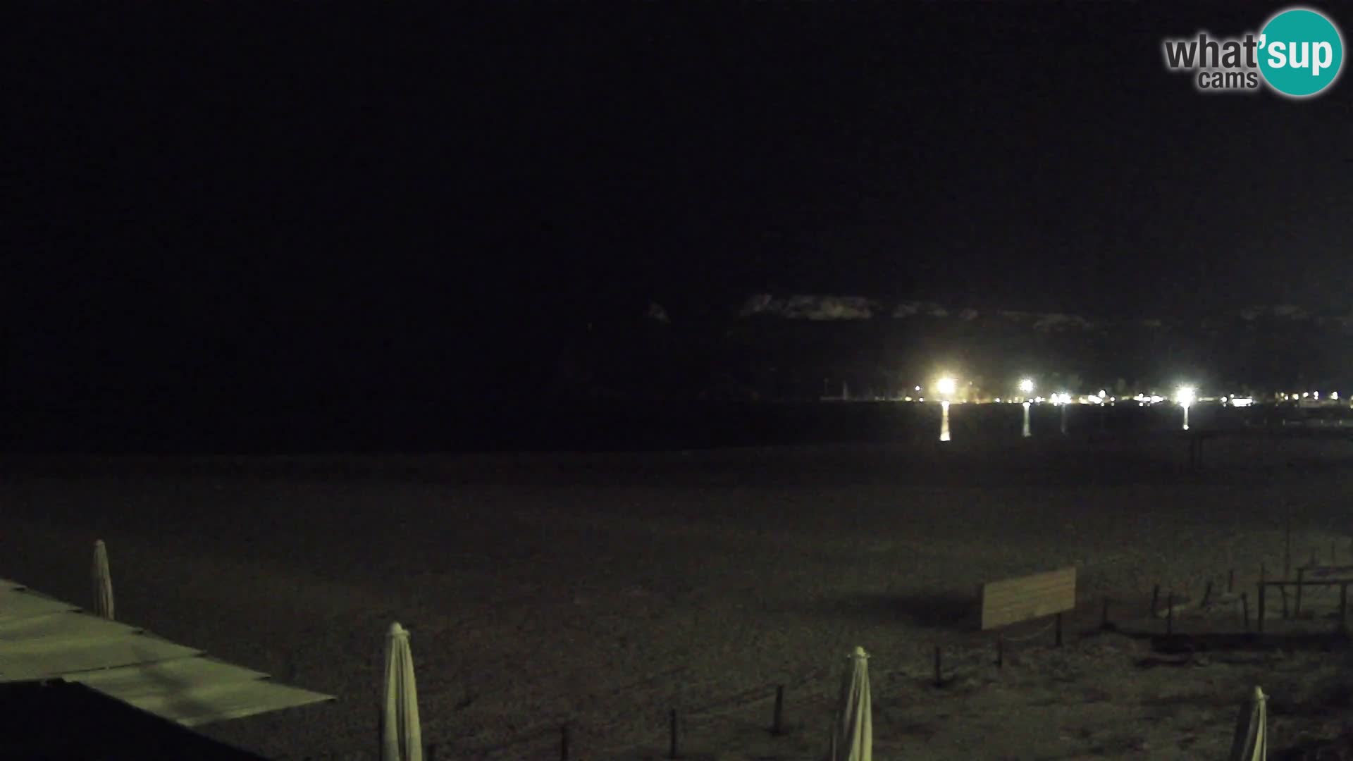 Poetto beach webcam | Cagliari | Sardinija