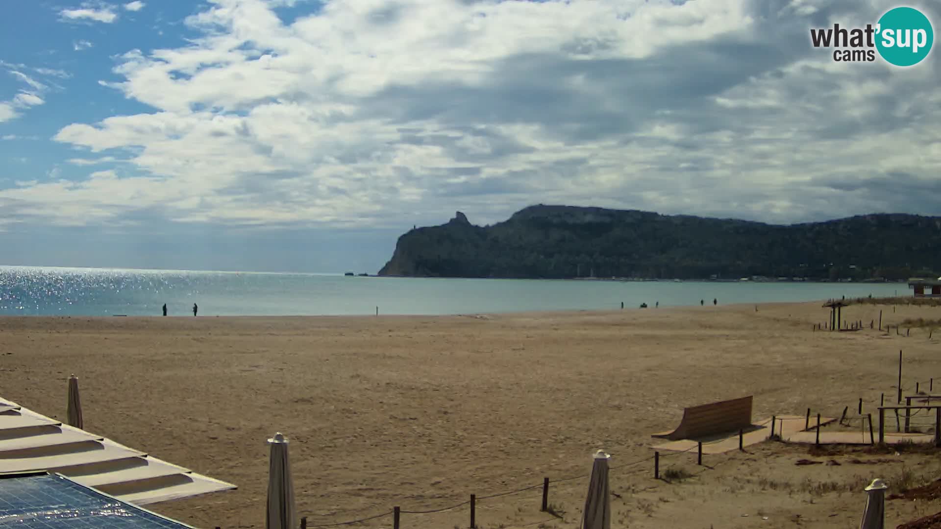 Poetto beach webcam | Cagliari | Sardinija