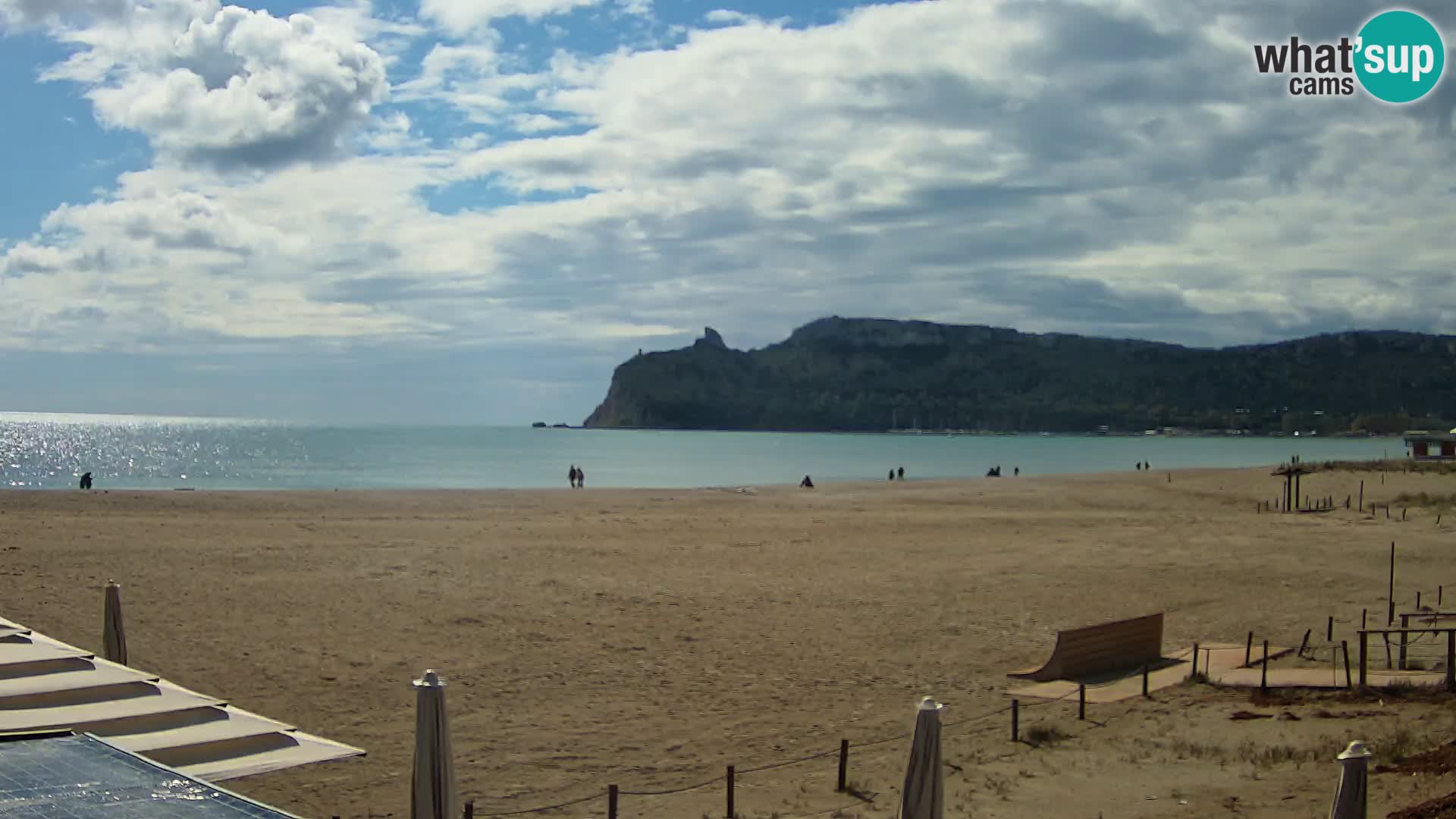 Poetto beach webcam | Cagliari | Sardinija