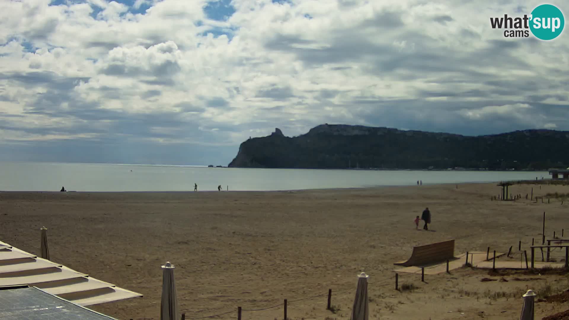 Webcam plage de Poetto | Cagliari | Sardaigne
