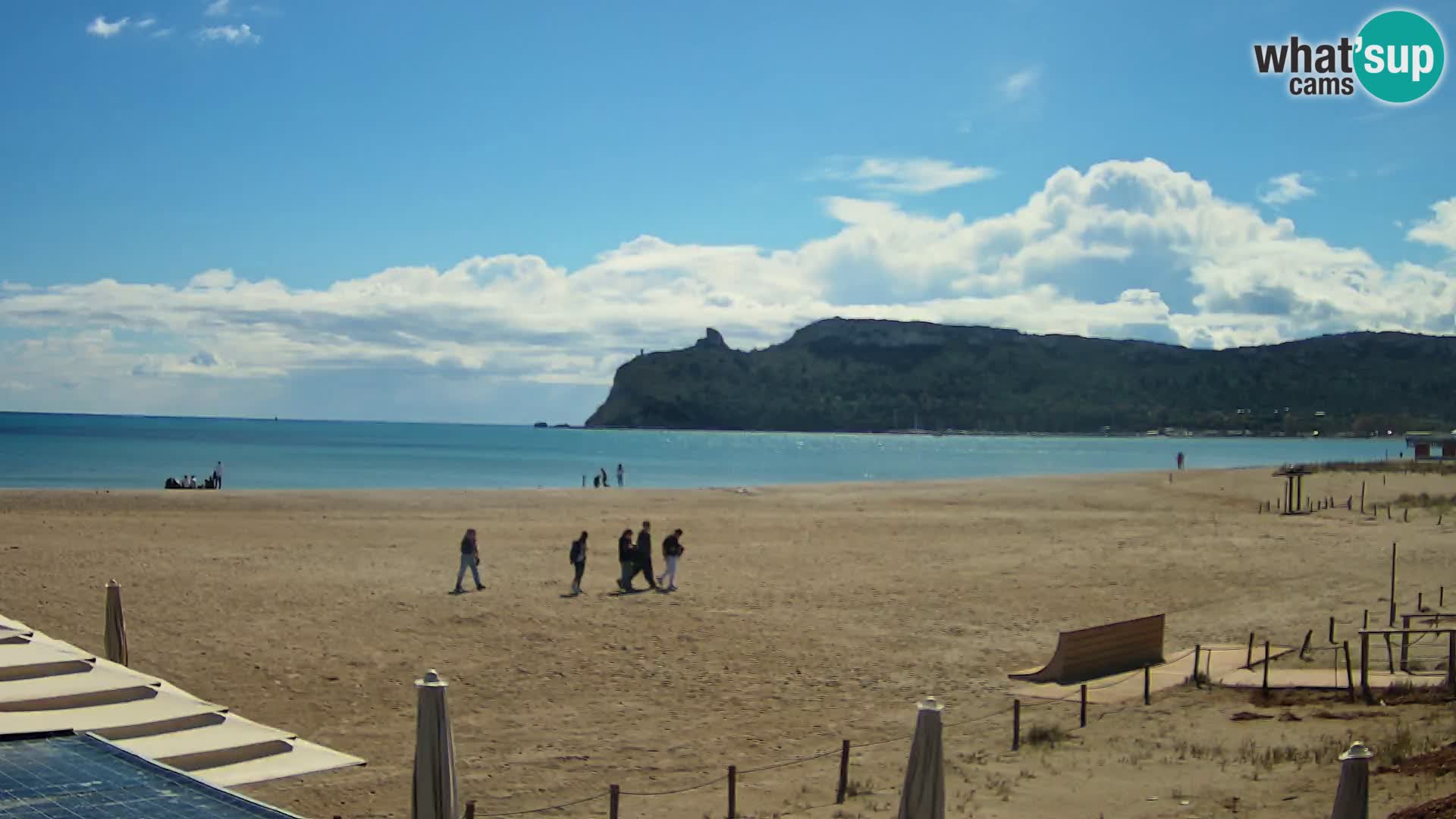 Webcam plage de Poetto | Cagliari | Sardaigne