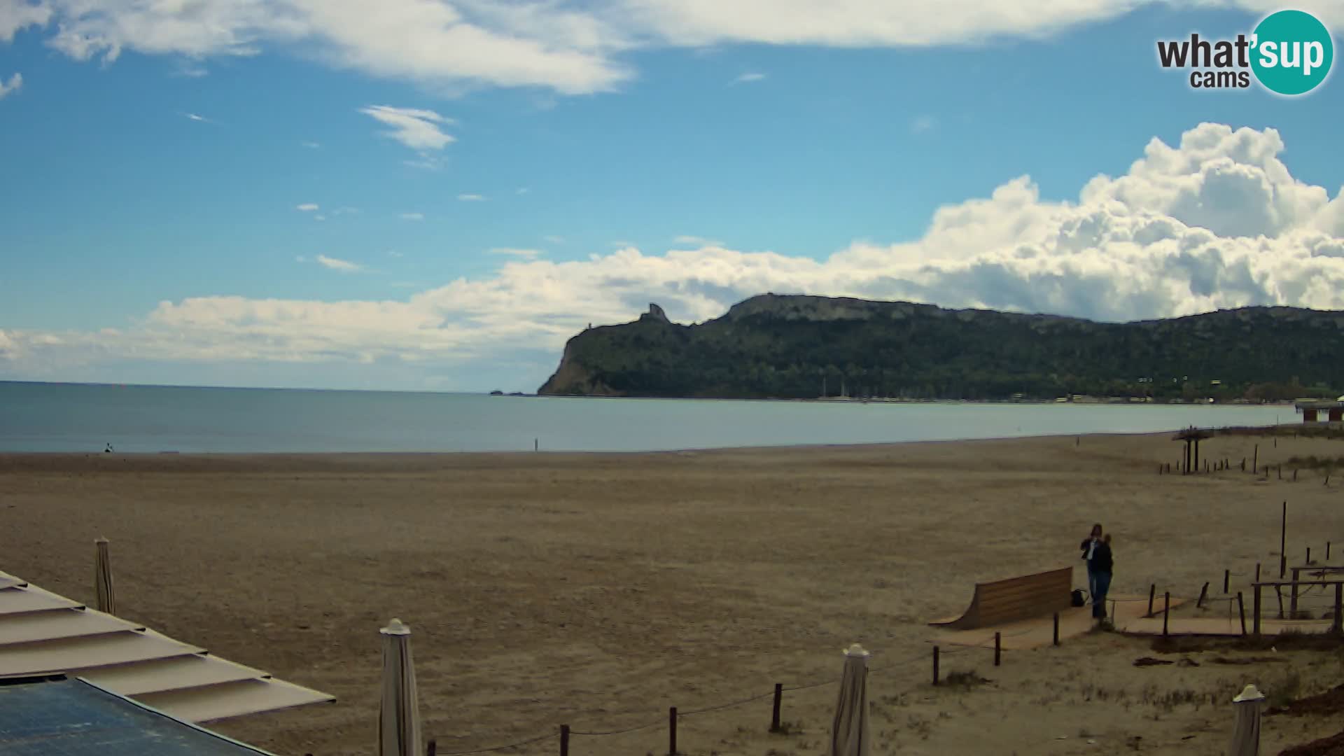 Poetto Strand Webcam | Cagliari | Sardinien