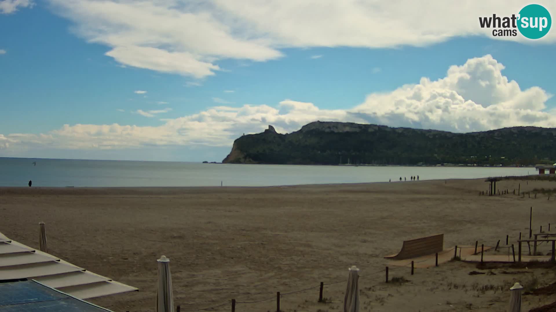 Webcam plage de Poetto | Cagliari | Sardaigne