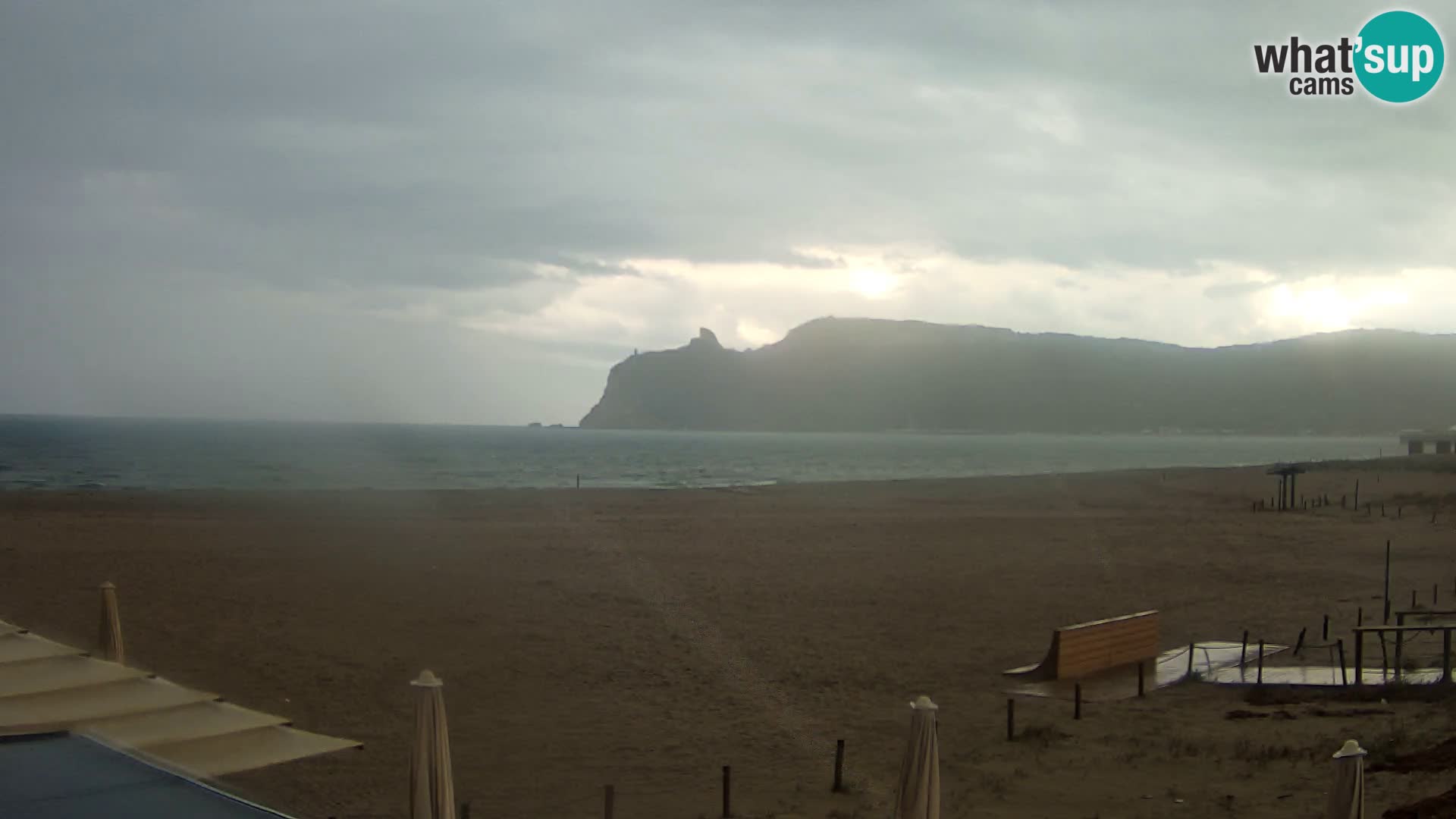 Poetto beach webcam | Cagliari | Sardinia