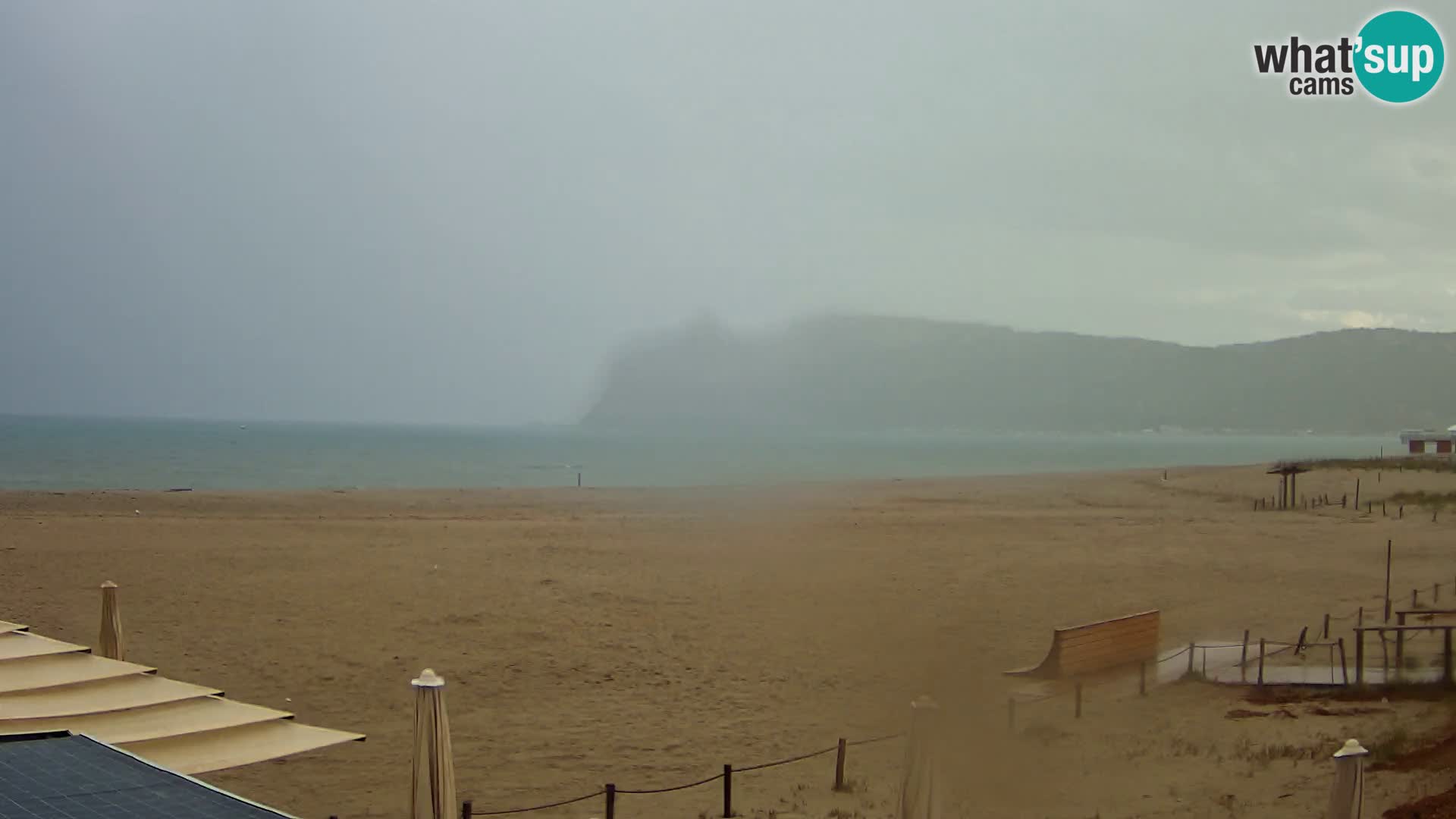 Poetto beach webcam | Cagliari | Sardinia
