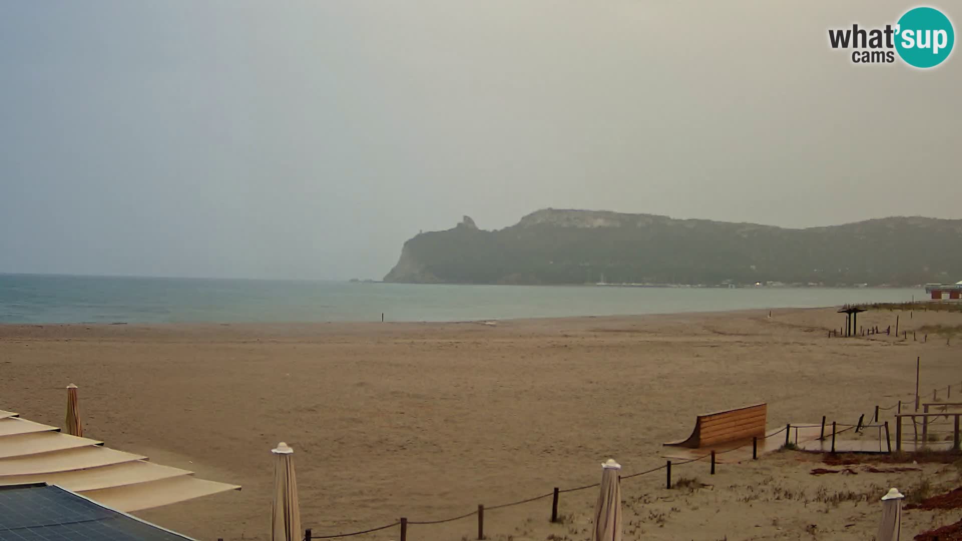 Webcam plage de Poetto | Cagliari | Sardaigne