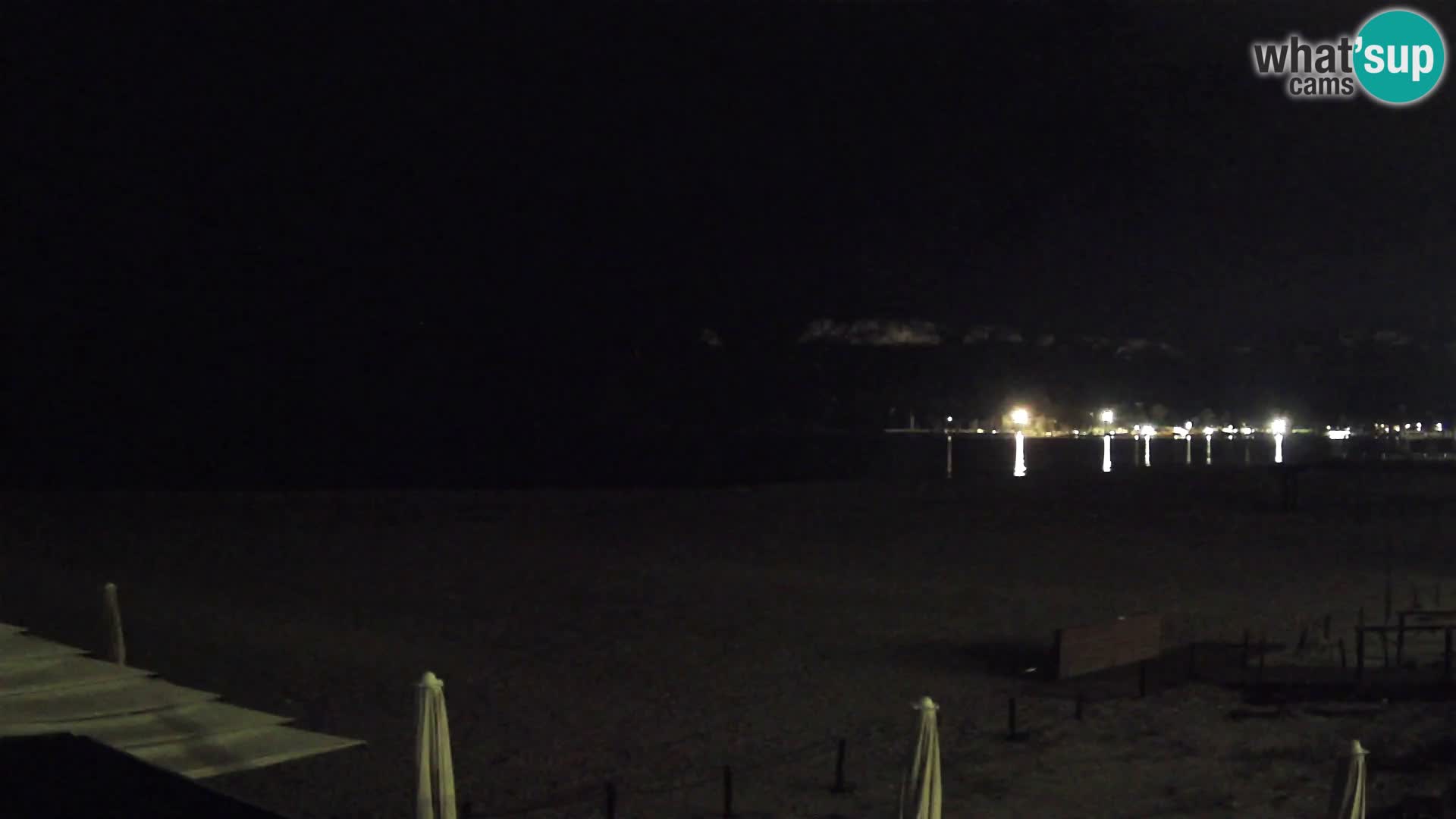 Poetto beach webcam | Cagliari | Sardinija