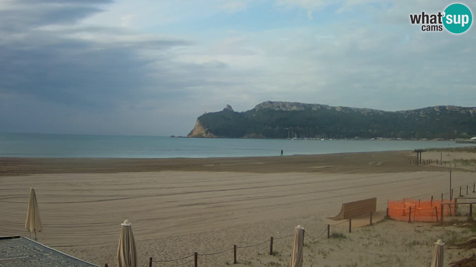 Poetto beach webcam | Cagliari | Sardinija