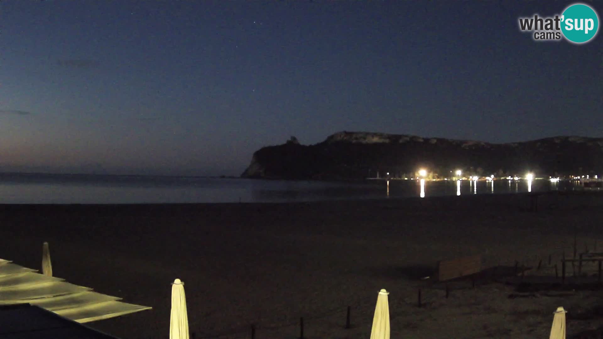 Webcam plage de Poetto | Cagliari | Sardaigne