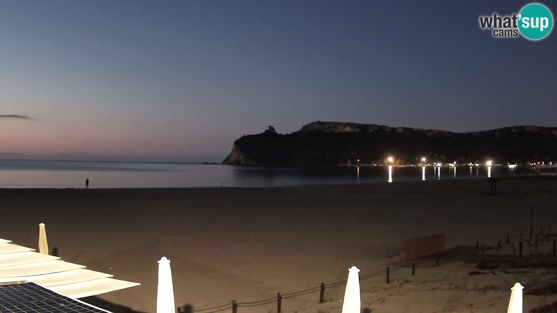 Webcam spiaggia del Poetto | Cagliari | Sardegna