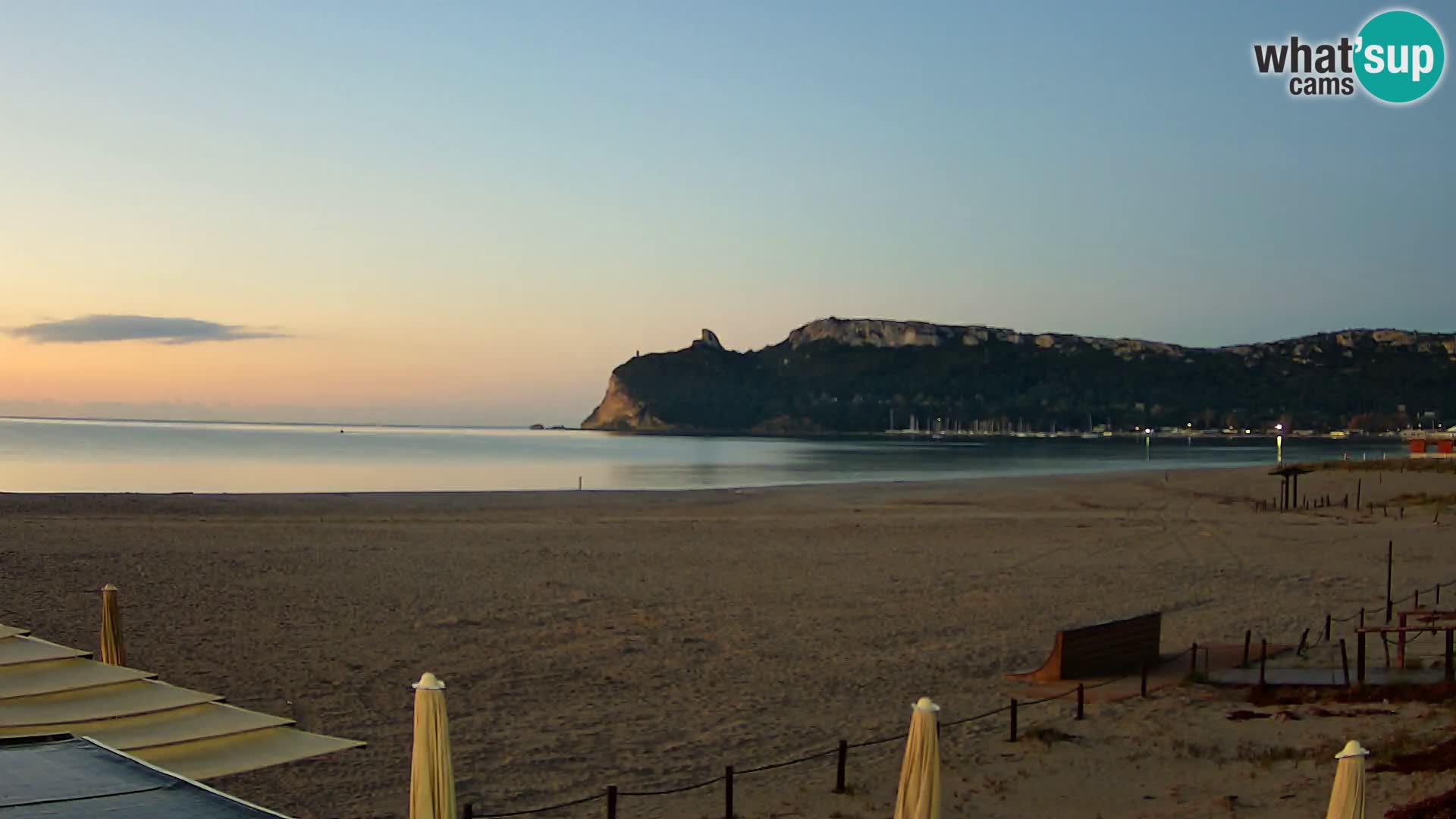 Poetto beach webcam | Cagliari | Sardinija