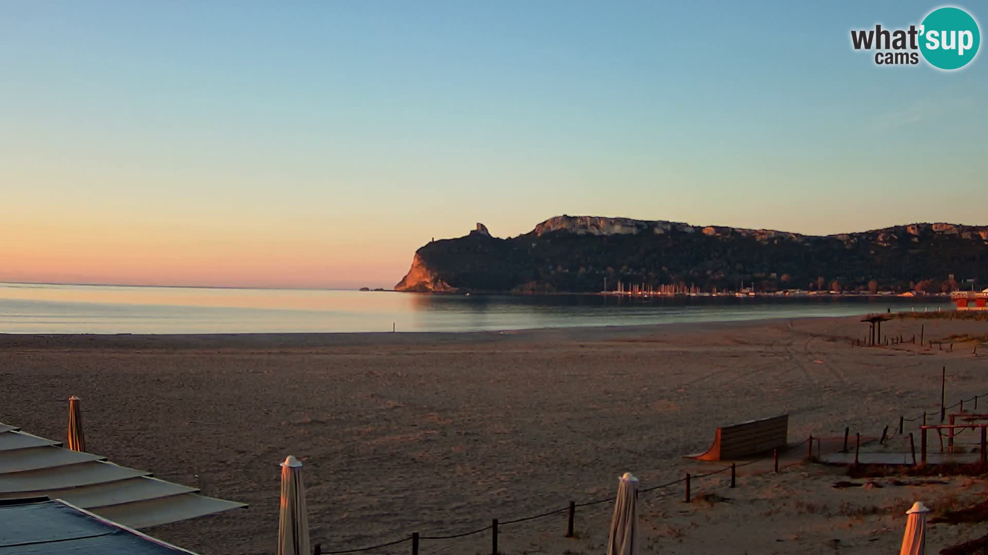 Poetto beach webcam | Cagliari | Sardinia