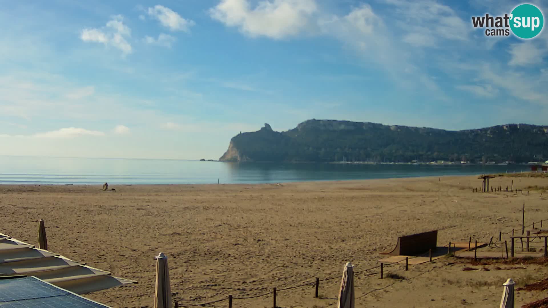 Webcam spiaggia del Poetto | Cagliari | Sardegna