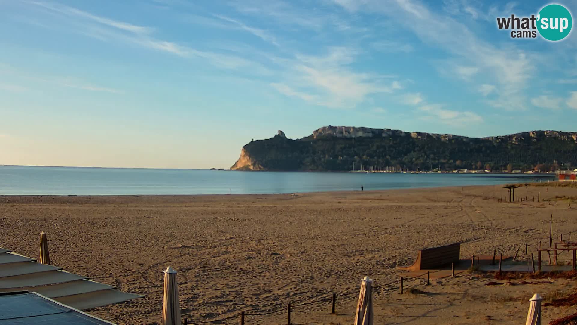Poetto beach webcam | Cagliari | Sardinija