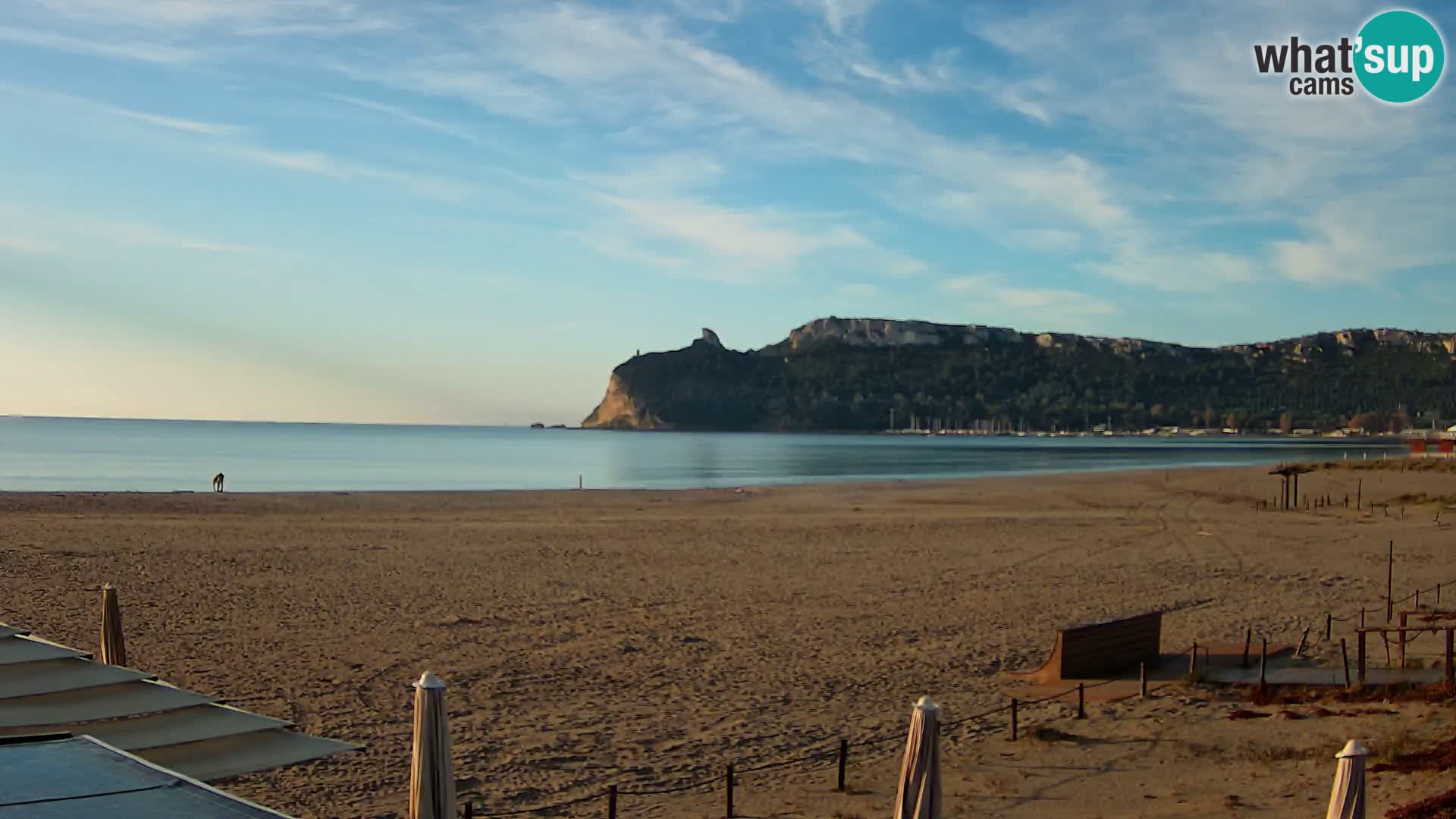 Poetto beach webcam | Cagliari | Sardinia
