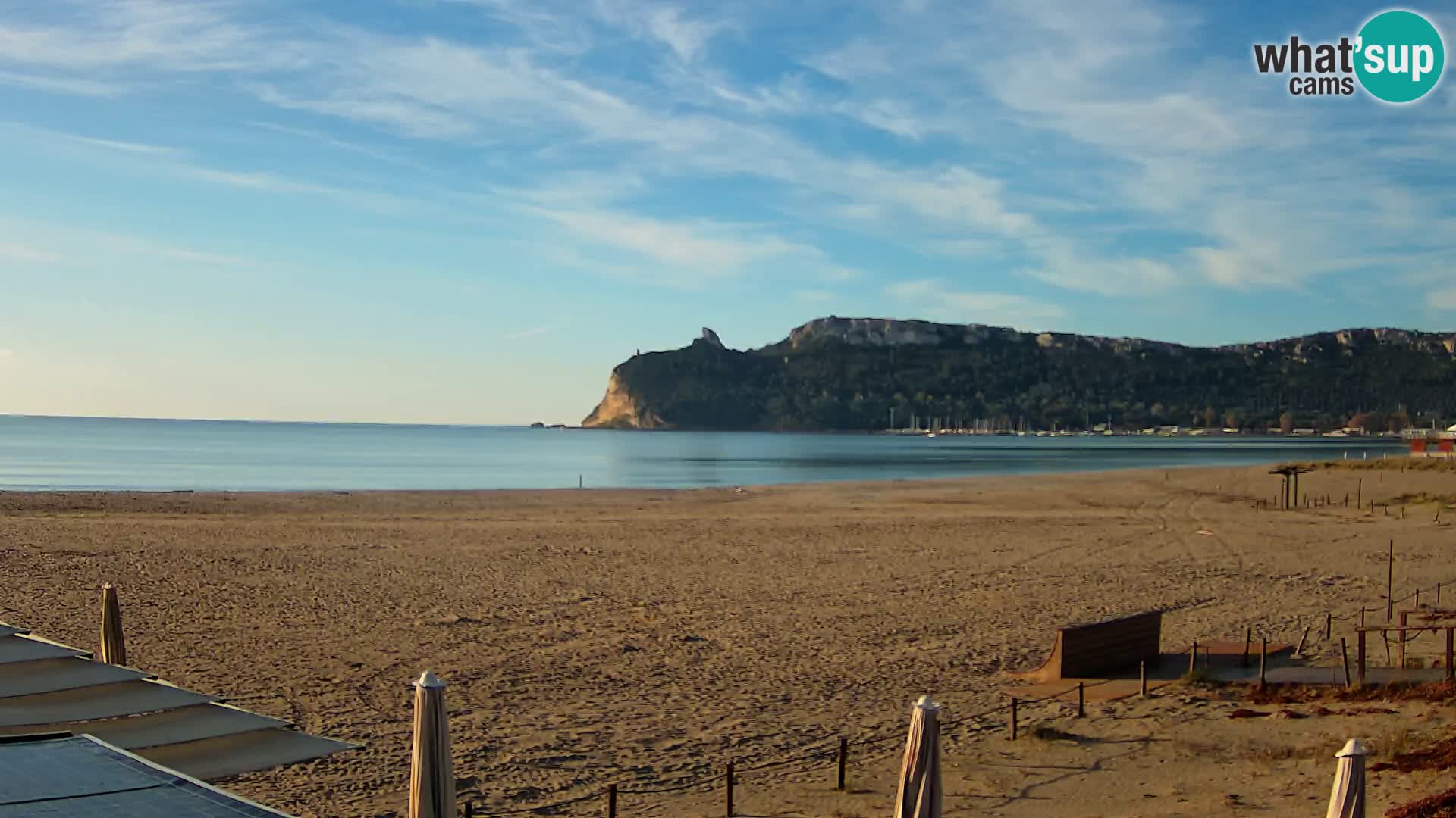 Poetto beach webcam | Cagliari | Sardinia