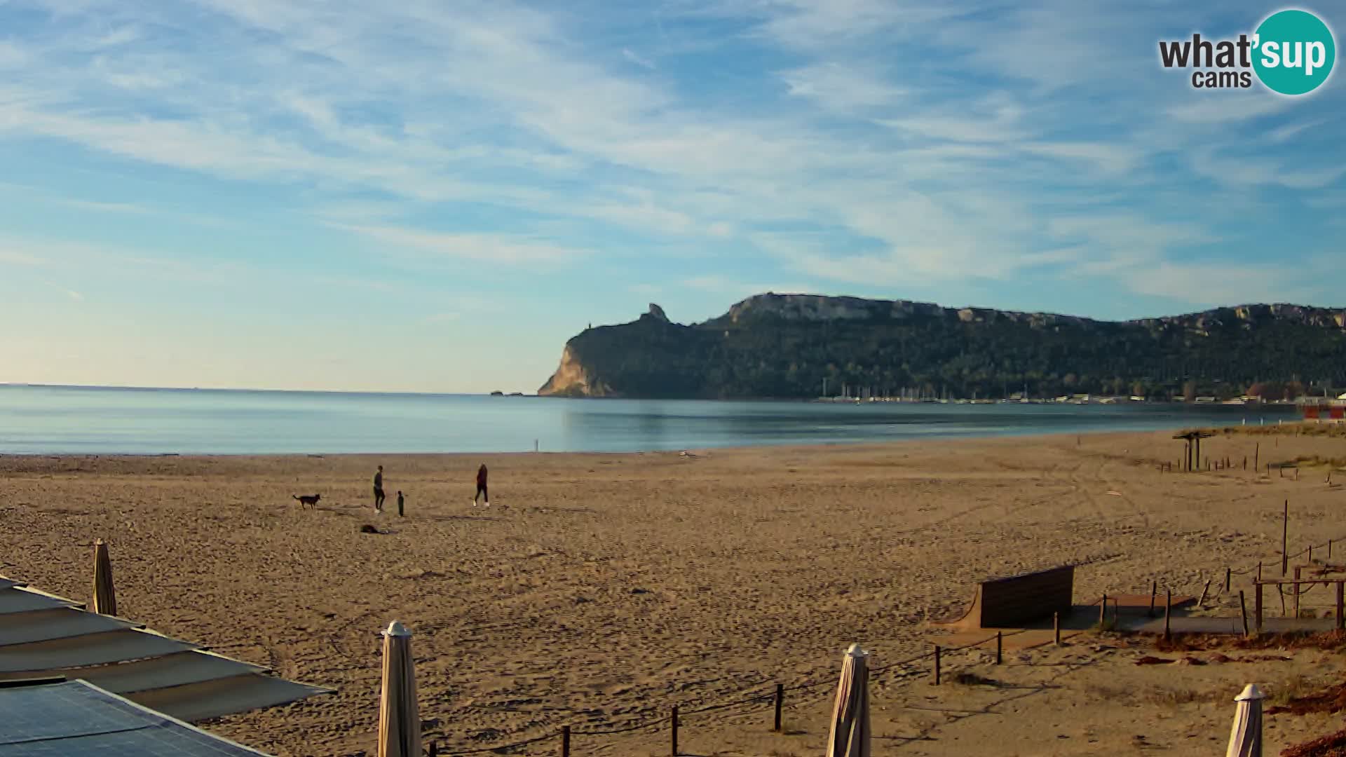 Poetto beach webcam | Cagliari | Sardinija
