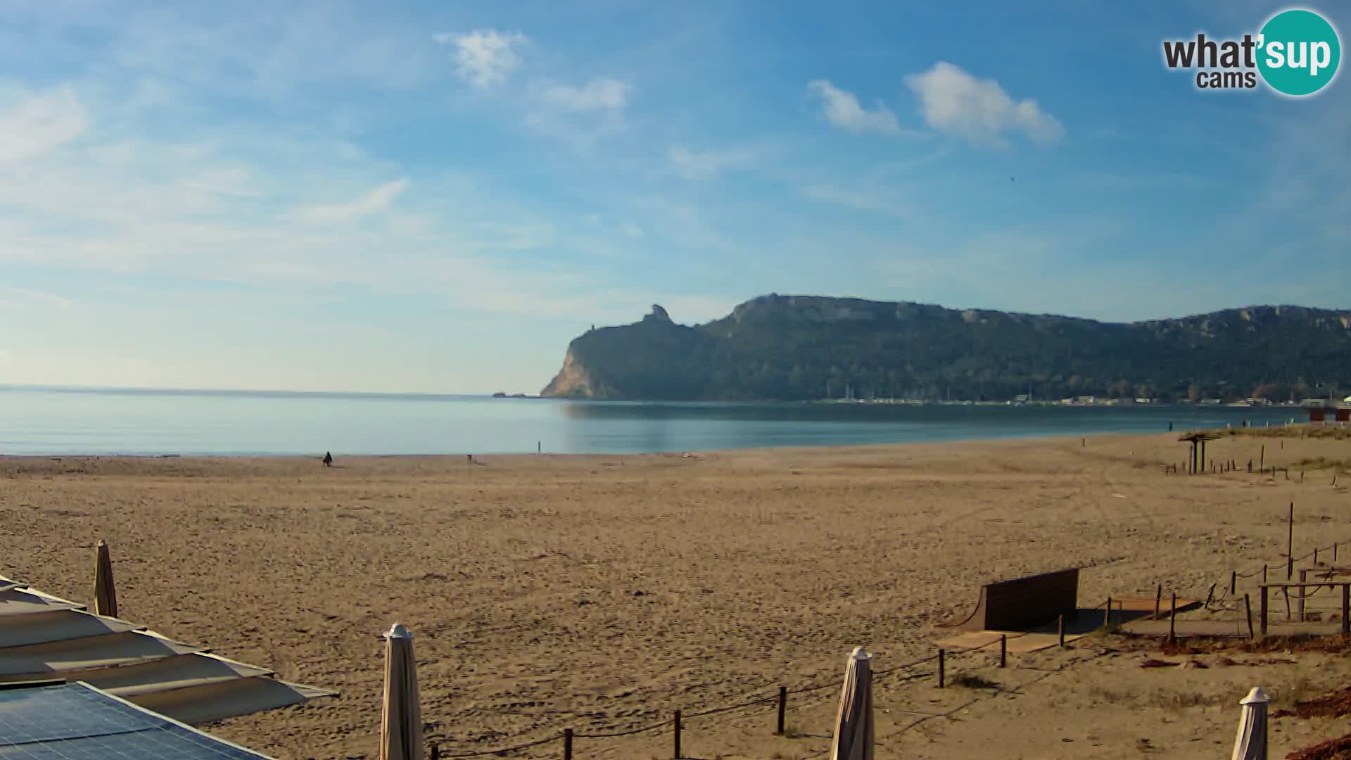 Poetto beach webcam | Cagliari | Sardinia