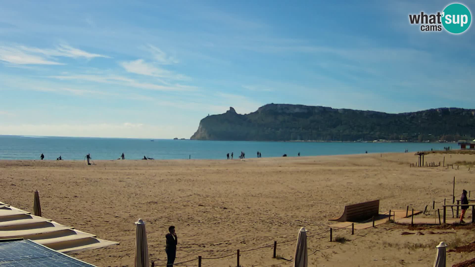 Webcam plage de Poetto | Cagliari | Sardaigne