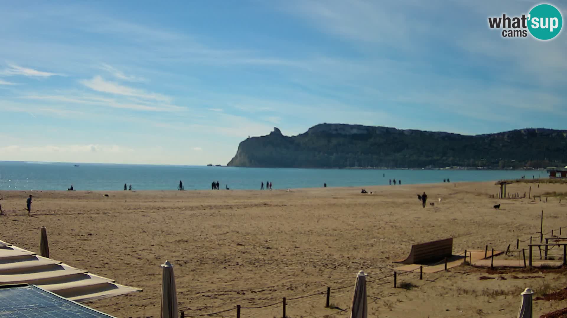 Webcam playa de Poetto | Cagliari | Cerdeña