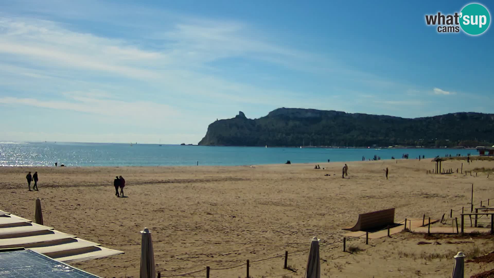 Poetto Strand Webcam | Cagliari | Sardinien