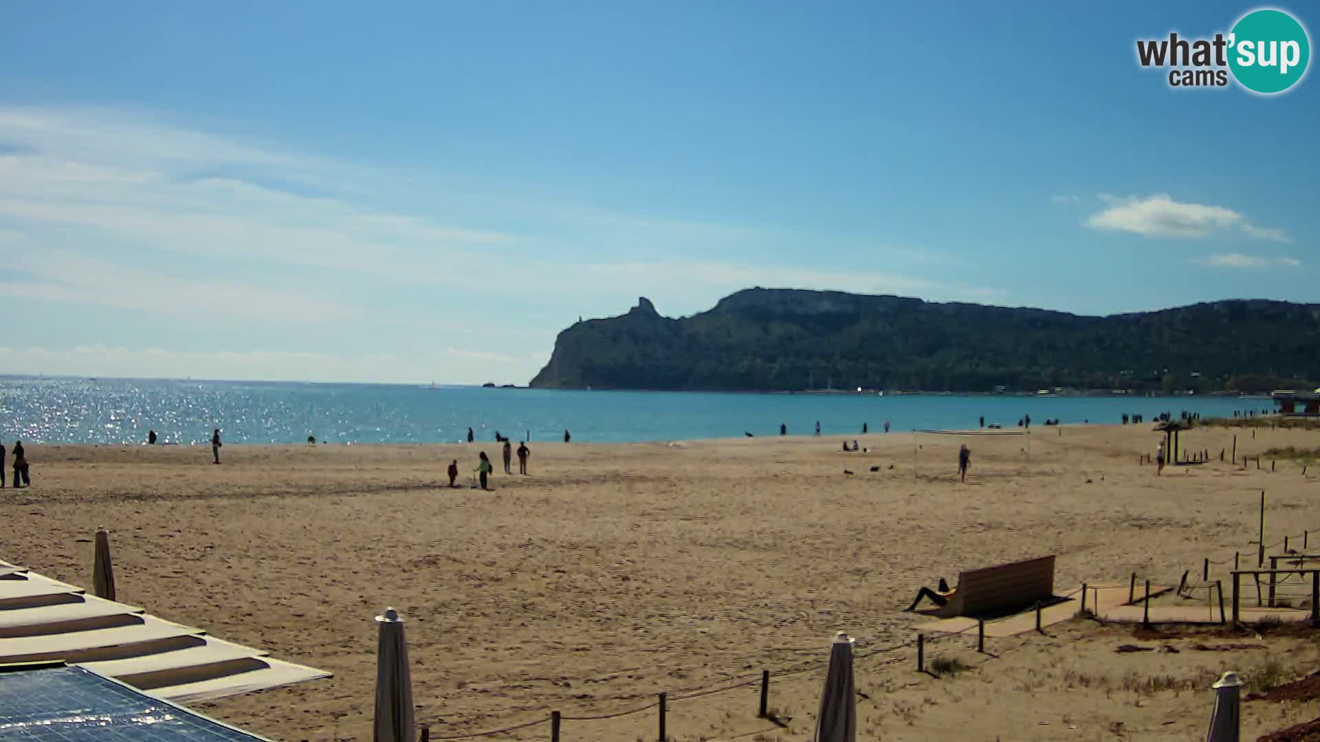 Webcam playa de Poetto | Cagliari | Cerdeña