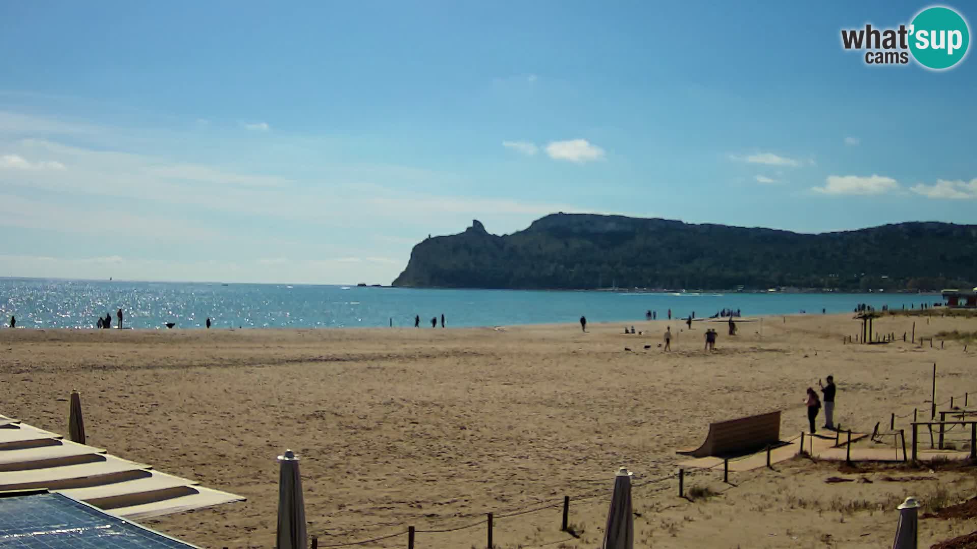 Webcam spiaggia del Poetto | Cagliari | Sardegna