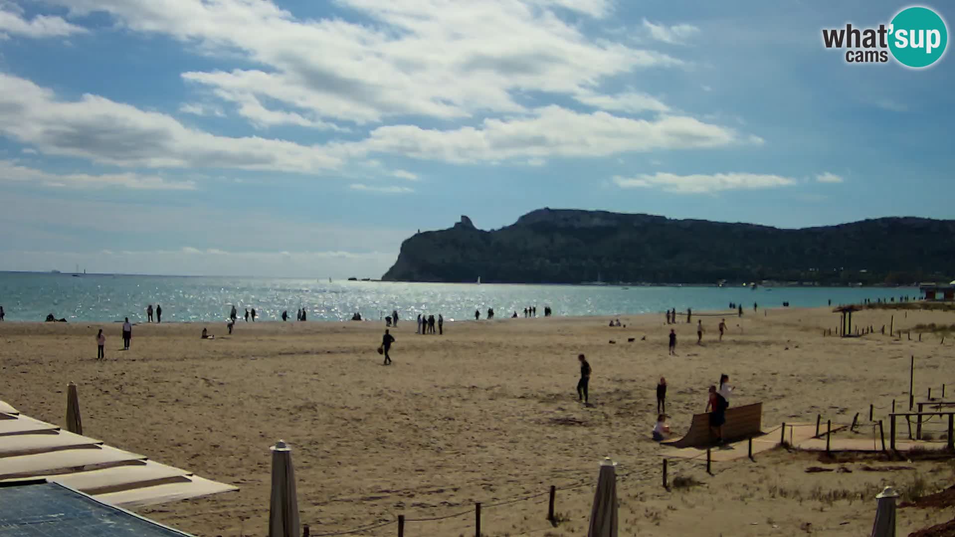Webcam plage de Poetto | Cagliari | Sardaigne
