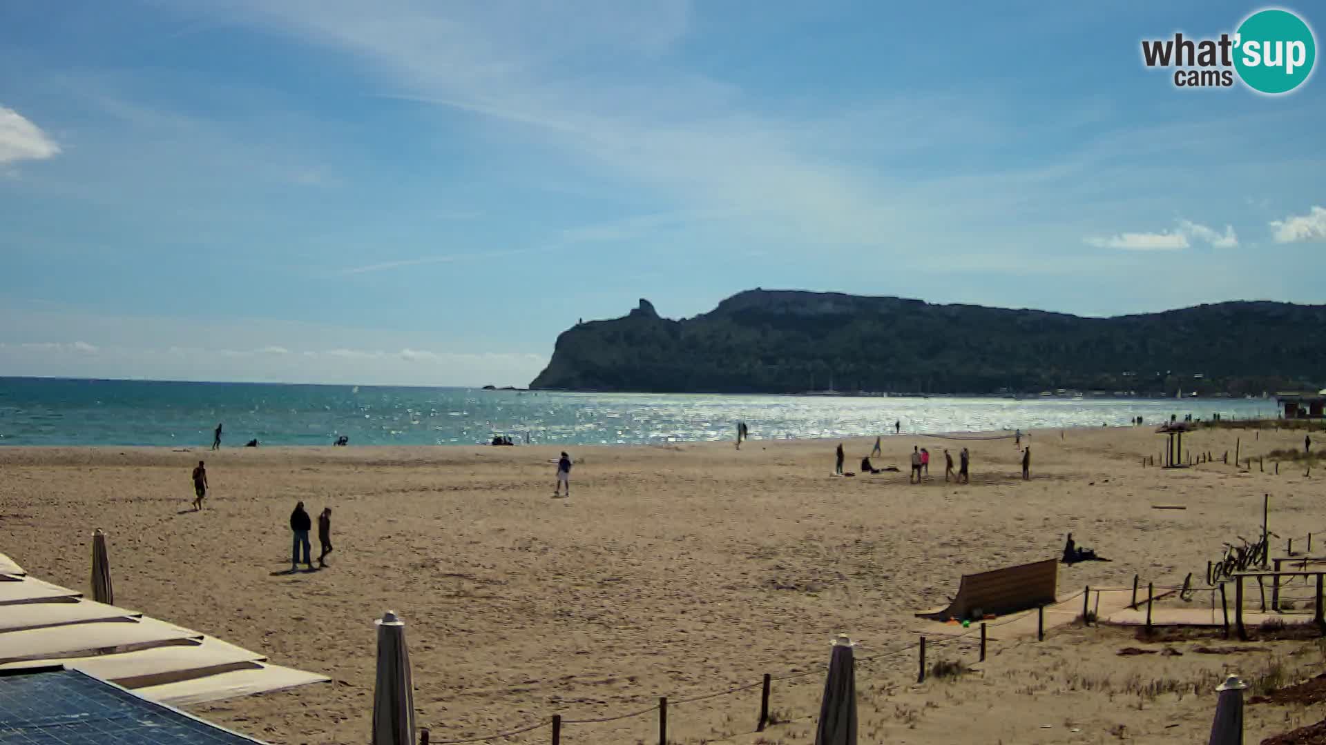 Poetto Strand Webcam | Cagliari | Sardinien