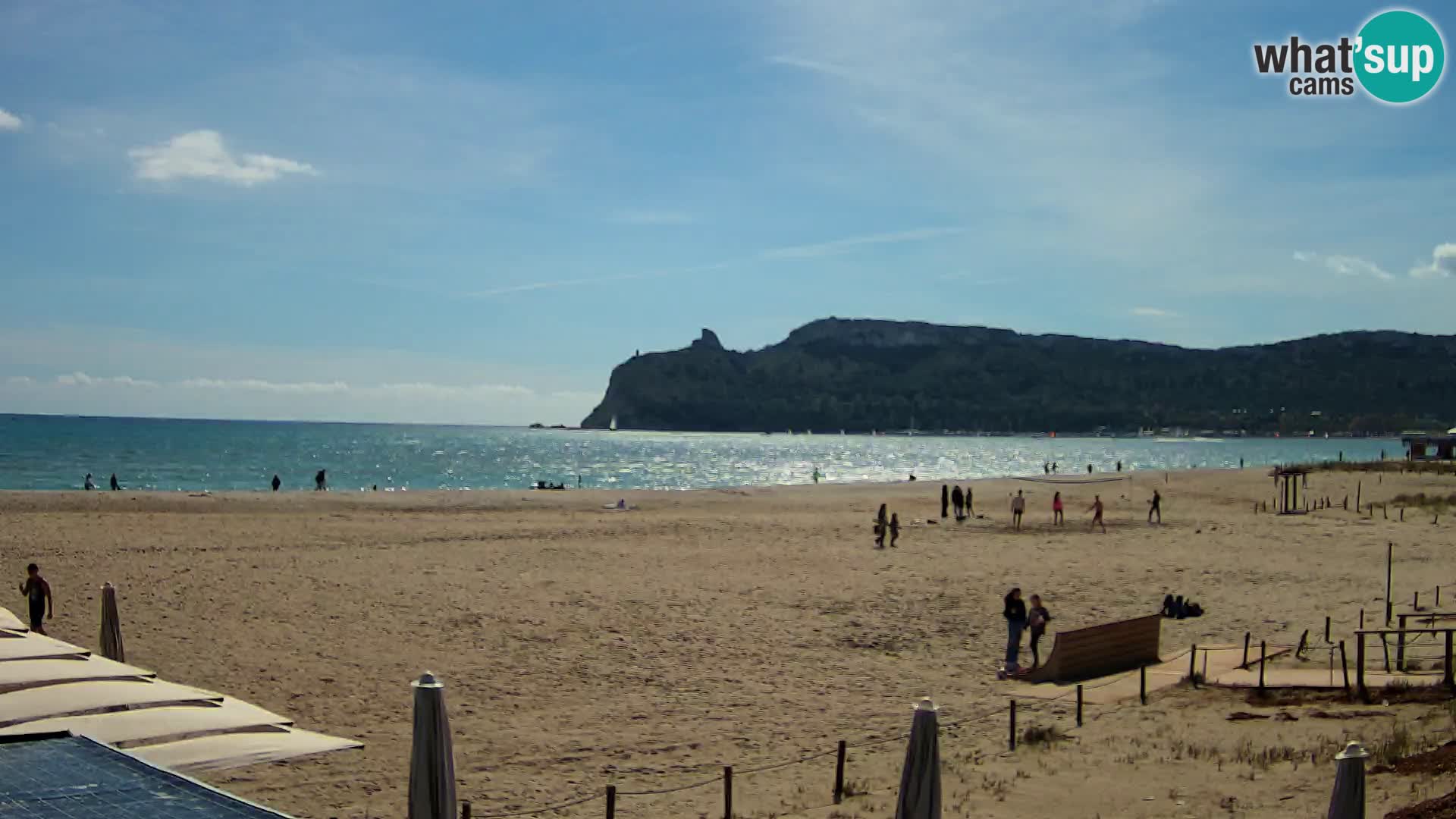 Webcam playa de Poetto | Cagliari | Cerdeña