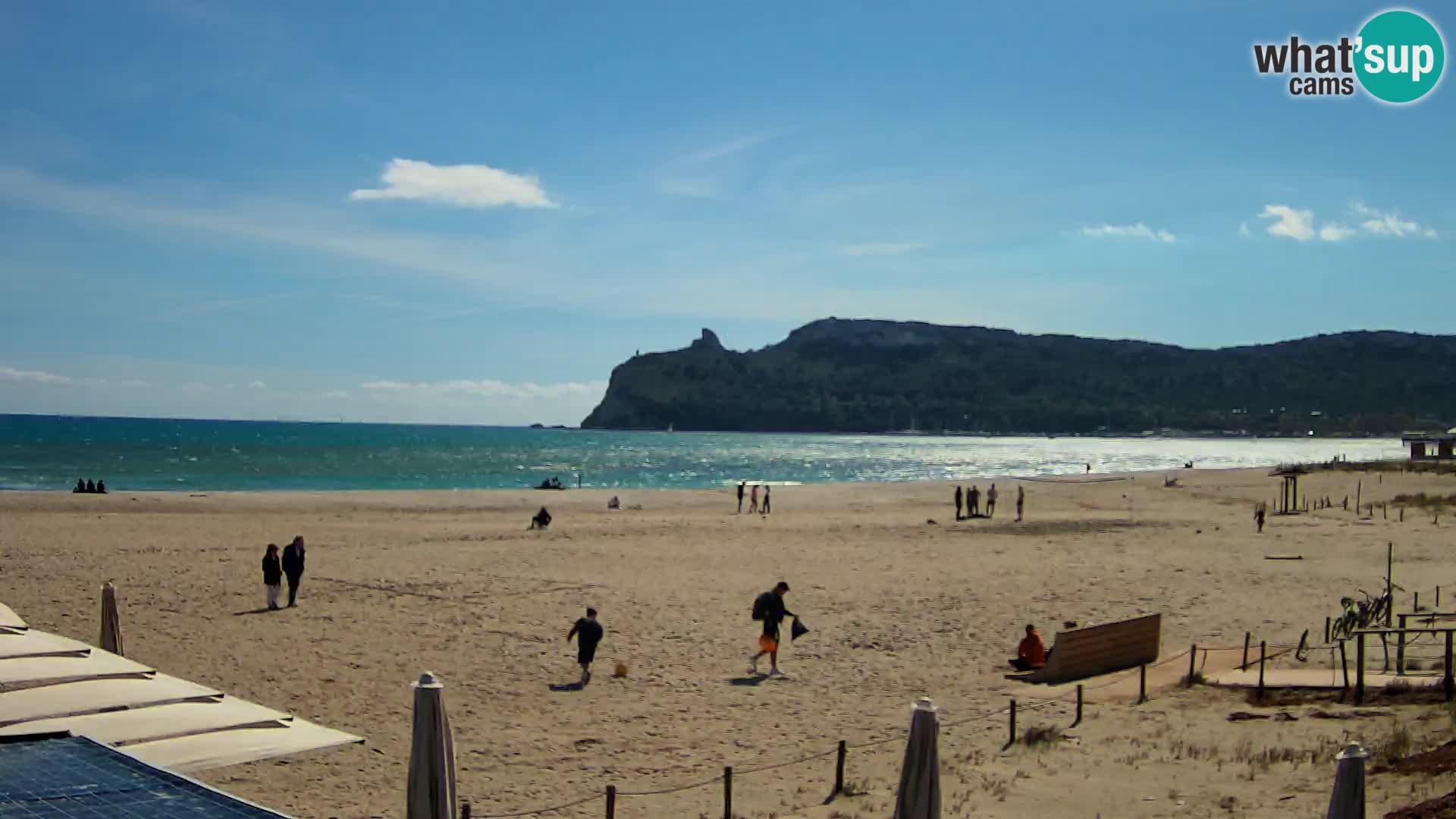 Poetto beach webcam | Cagliari | Sardinia