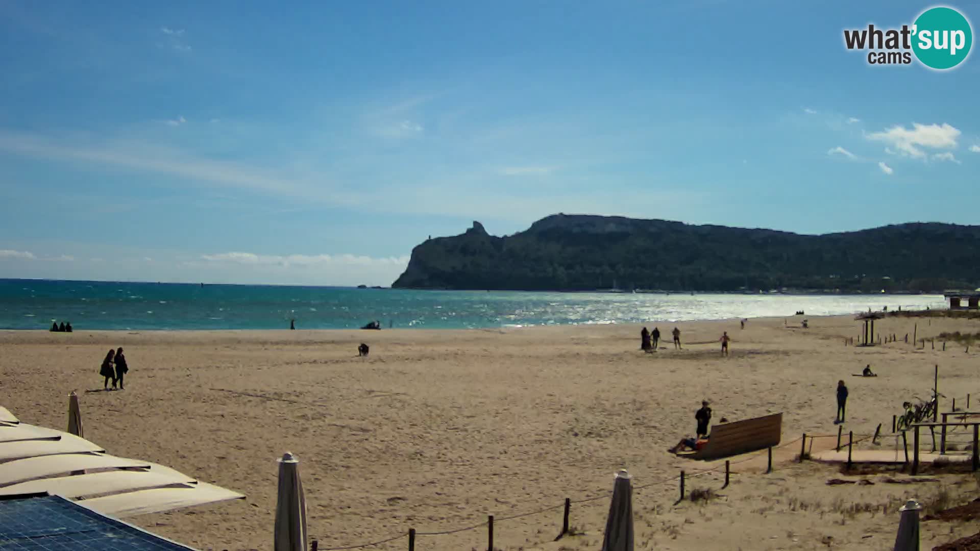 Poetto beach webcam | Cagliari | Sardinia