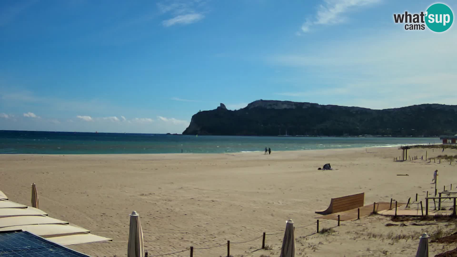 Poetto Strand Webcam | Cagliari | Sardinien