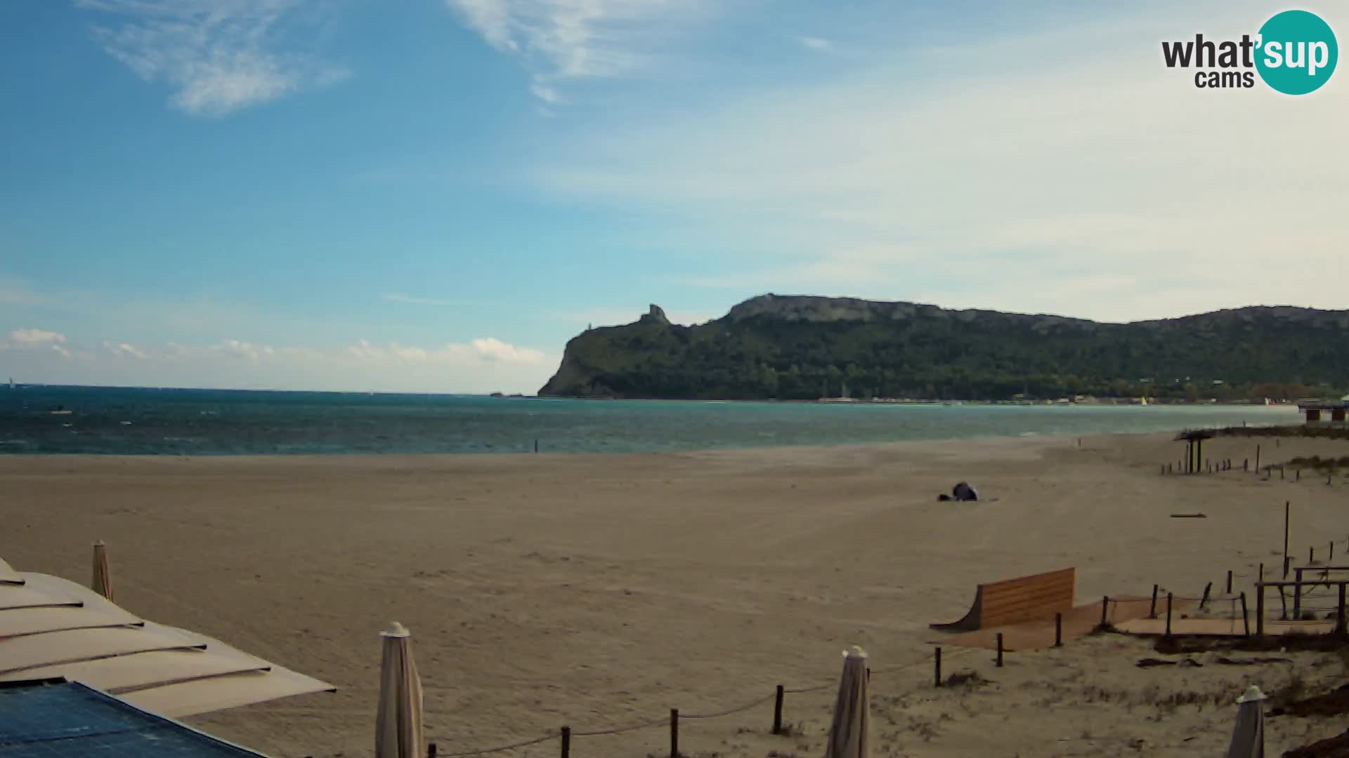Poetto beach webcam | Cagliari | Sardinija