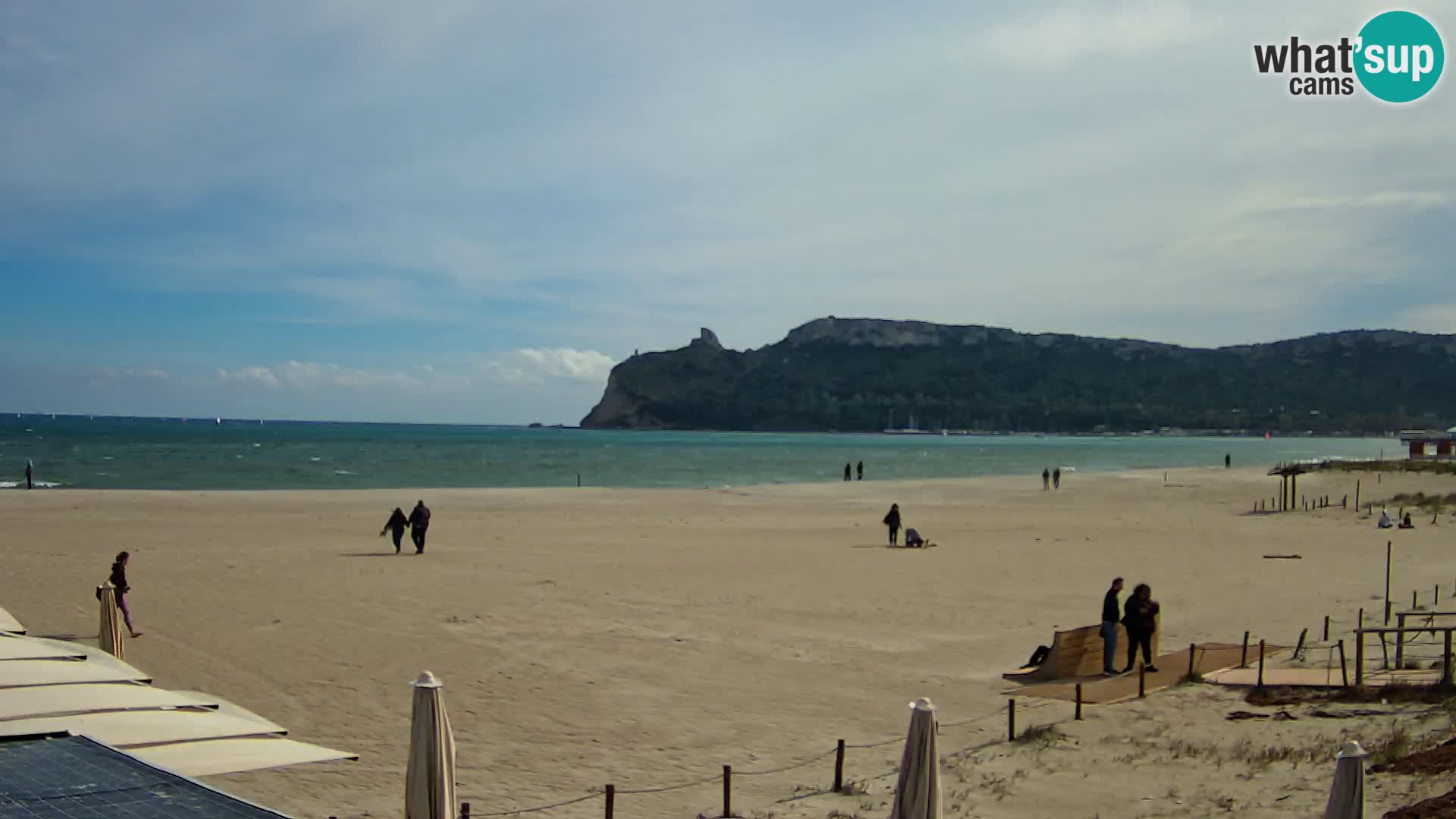 Poetto Strand Webcam | Cagliari | Sardinien