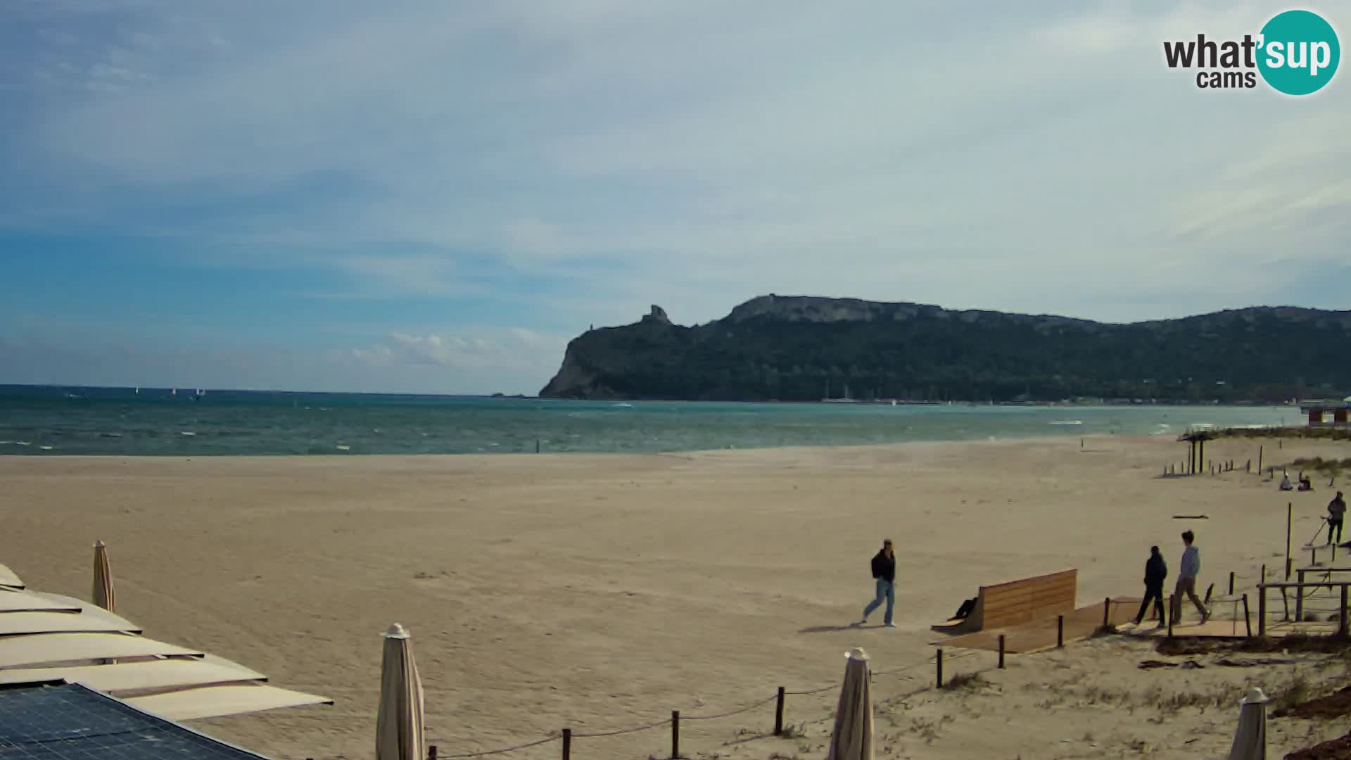 Poetto Strand Webcam | Cagliari | Sardinien