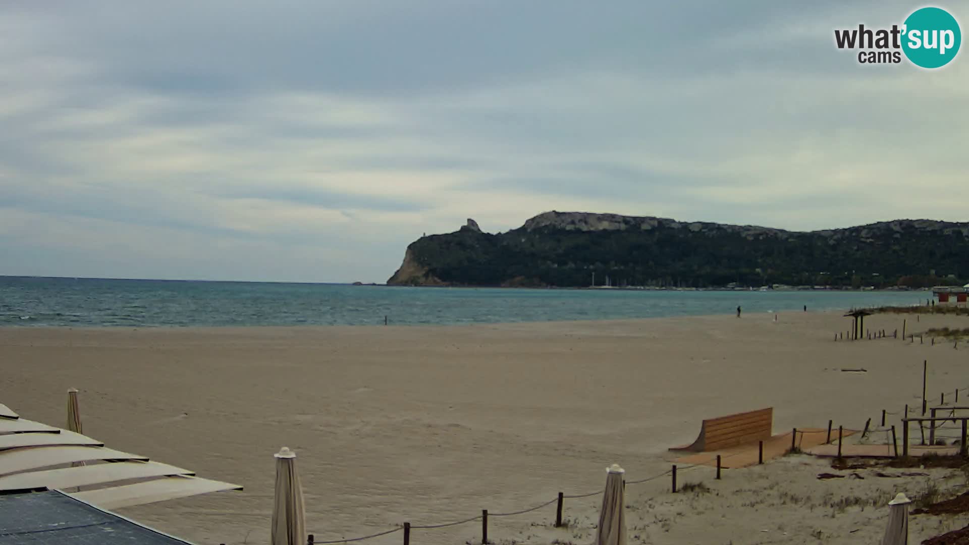 Poetto beach webcam | Cagliari | Sardinija
