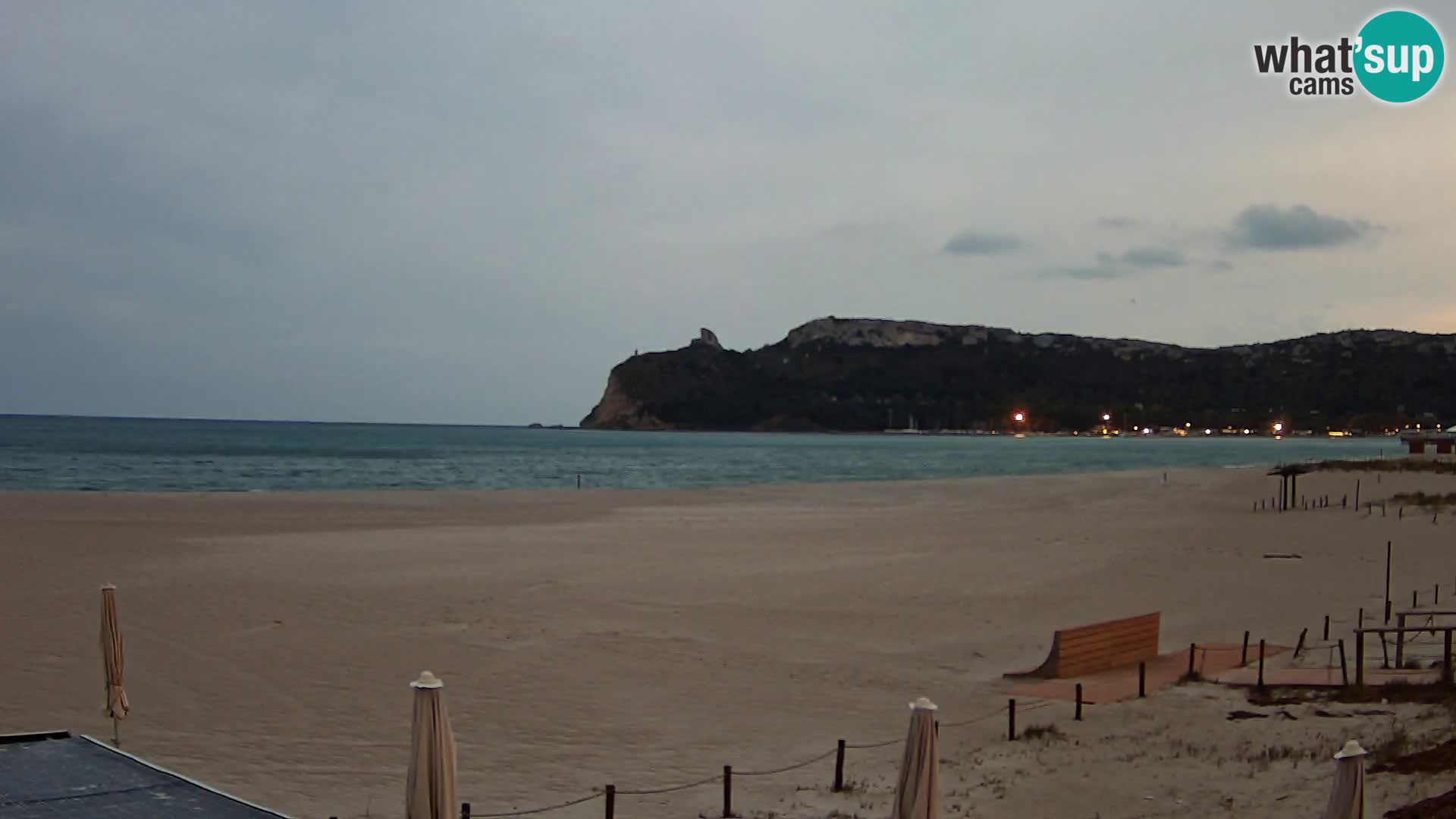 Poetto beach webcam | Cagliari | Sardinija