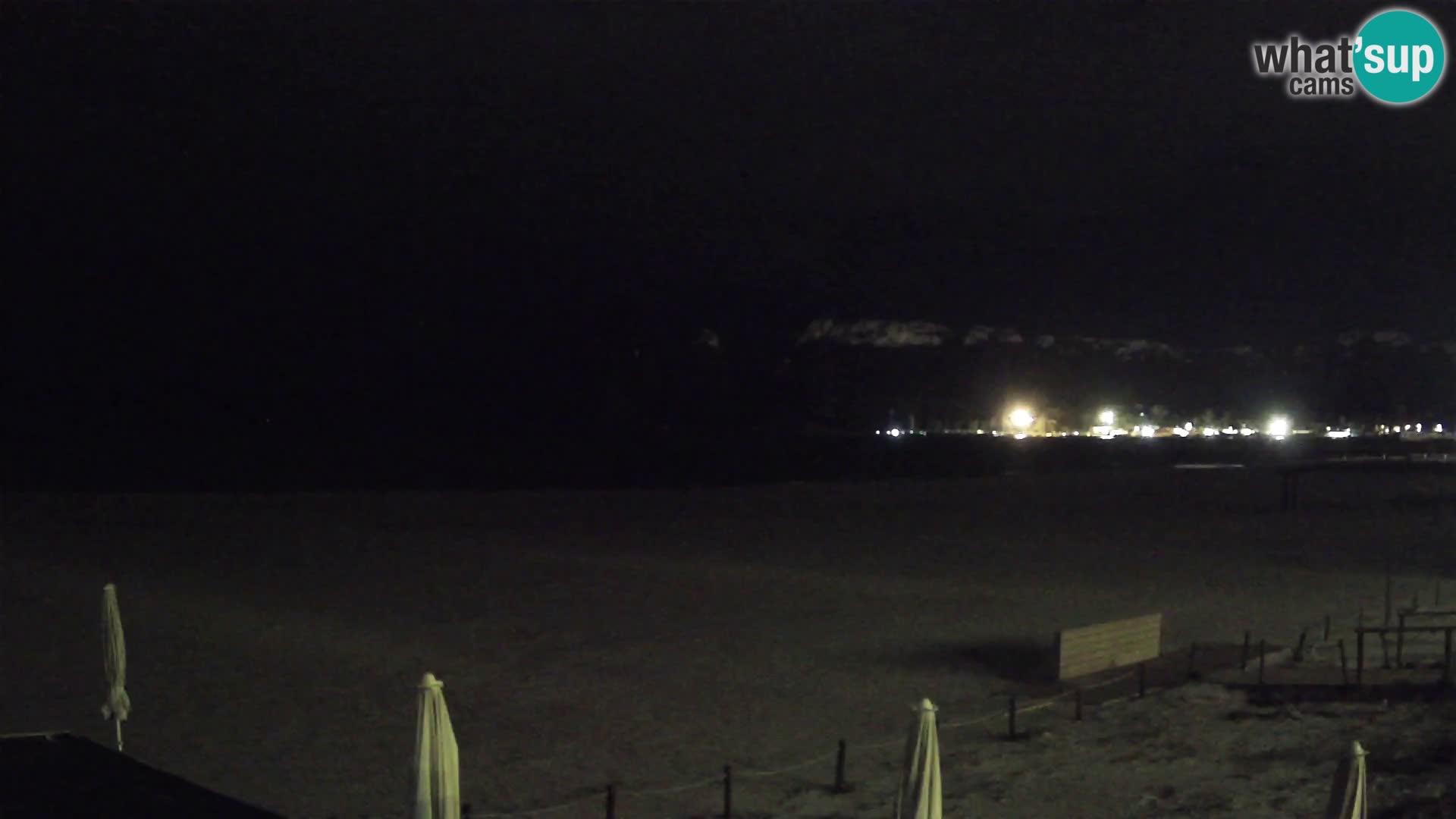 Poetto beach webcam | Cagliari | Sardinija