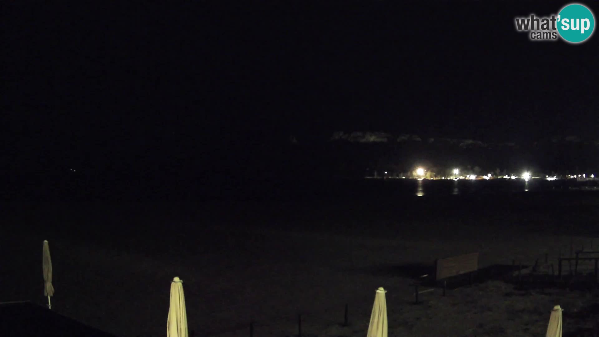 Poetto beach webcam | Cagliari | Sardinija
