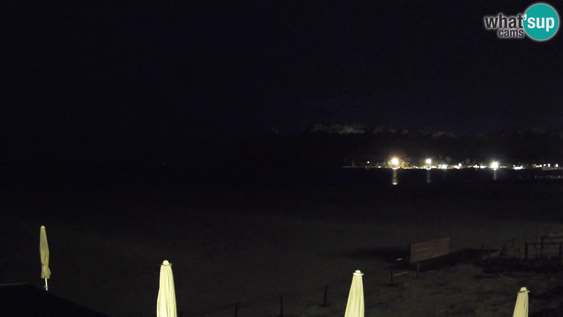 Poetto beach webcam | Cagliari | Sardinija