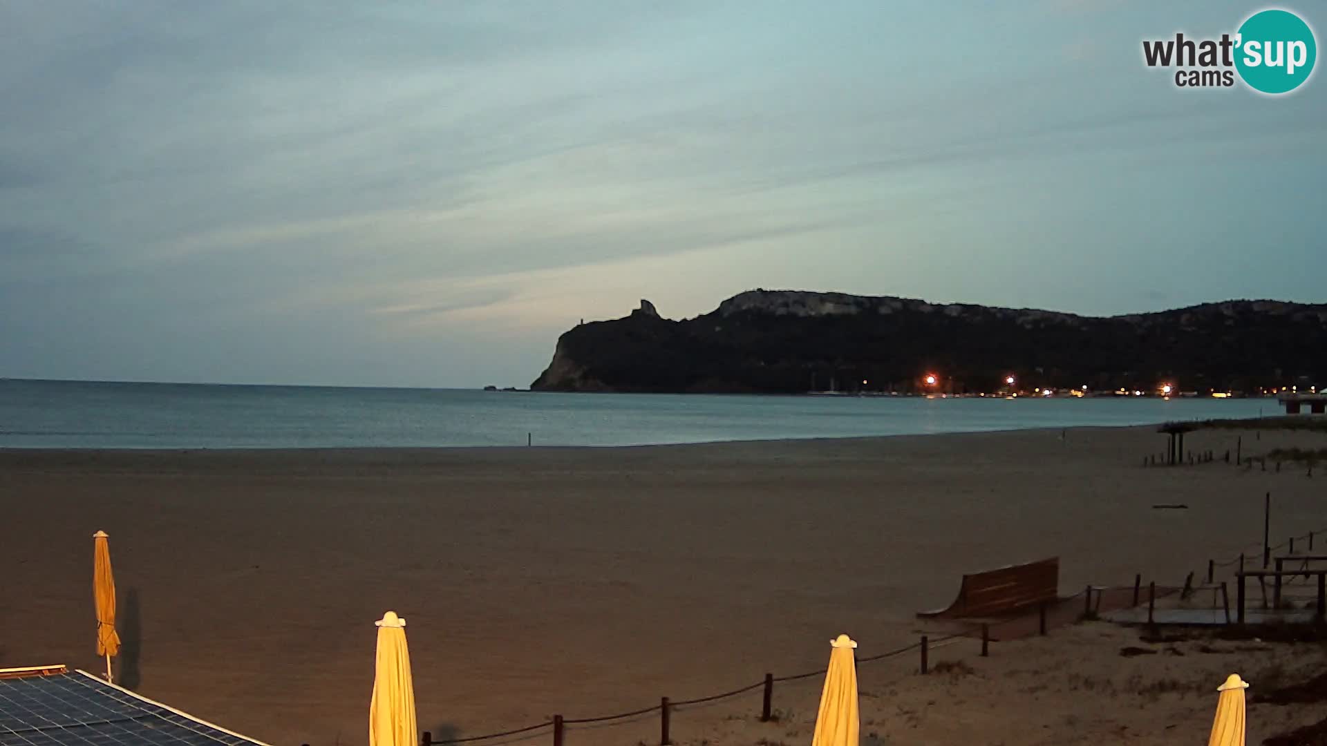Webcam spiaggia del Poetto | Cagliari | Sardegna