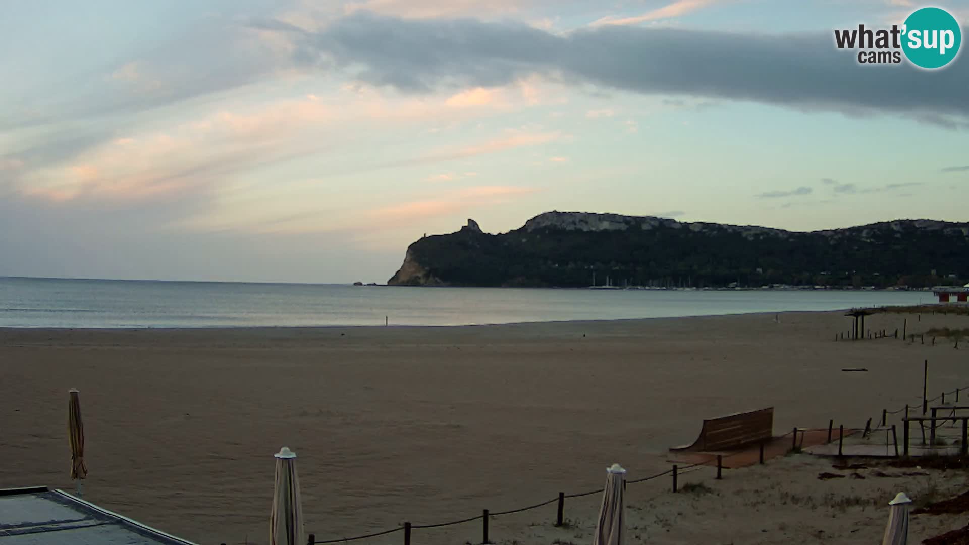Poetto beach webcam | Cagliari | Sardinia