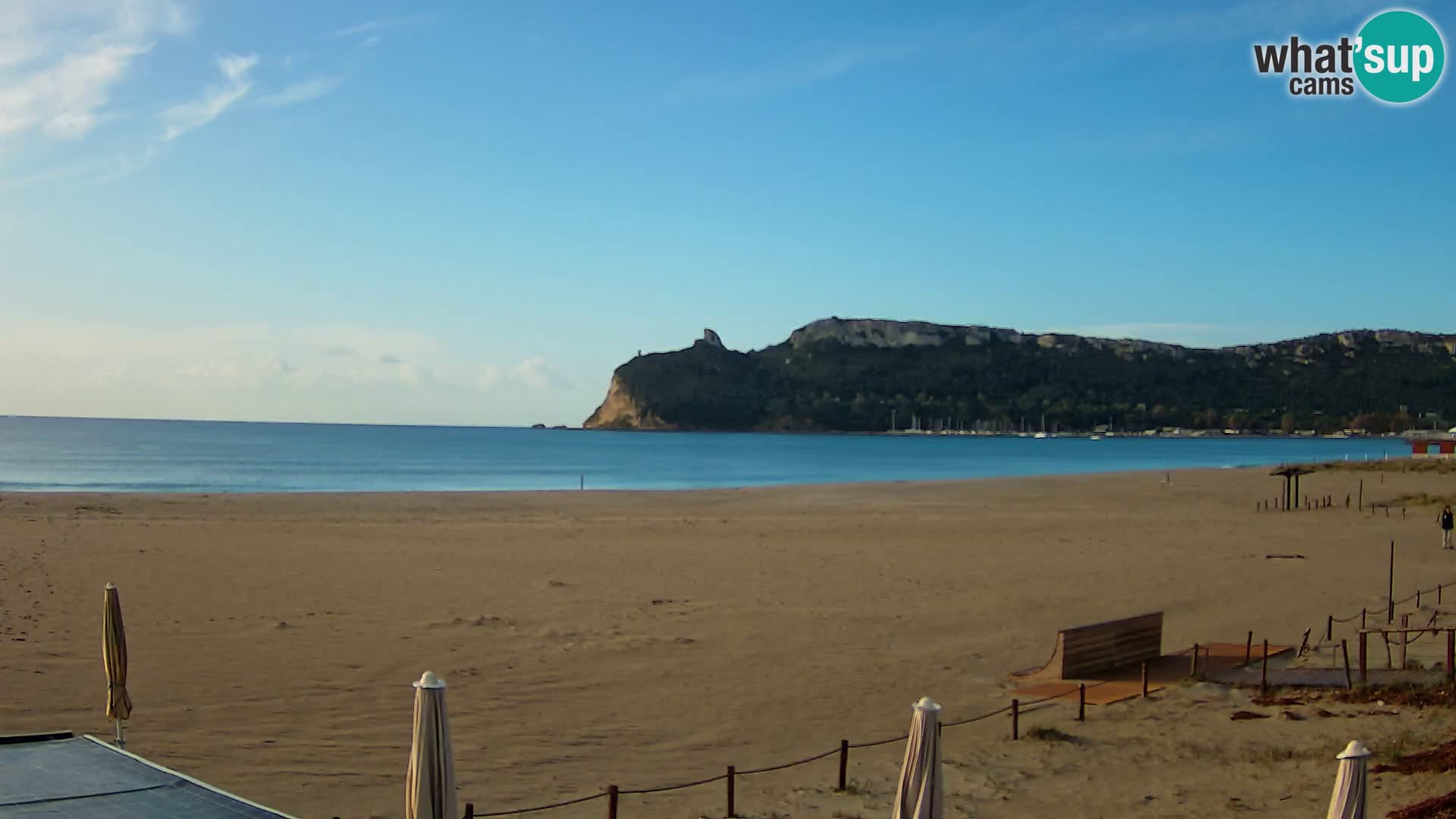 Poetto beach webcam | Cagliari | Sardinia