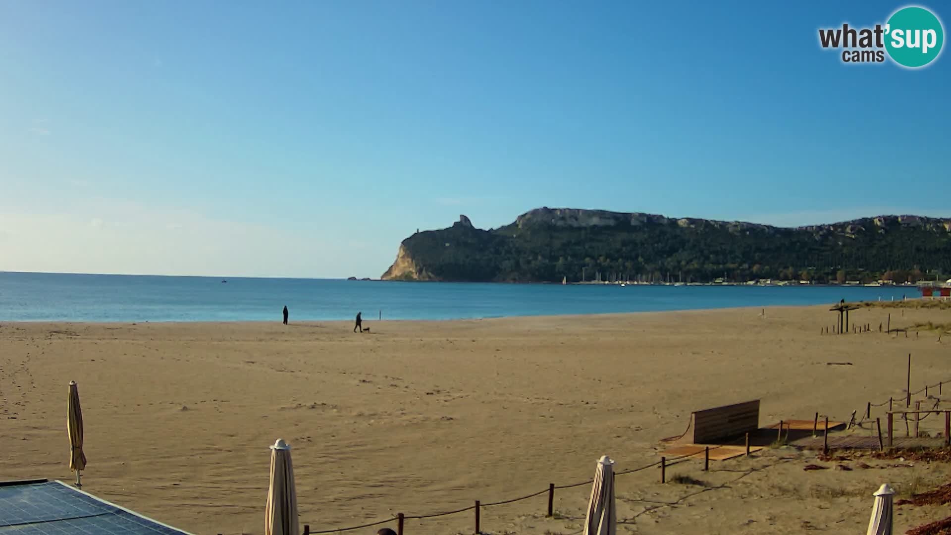 Poetto beach webcam | Cagliari | Sardinia
